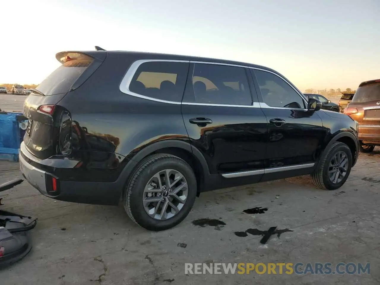3 fotografías del automóvil dañado 5XYP24GC5RG525496 KIA TELLURIDE 2024