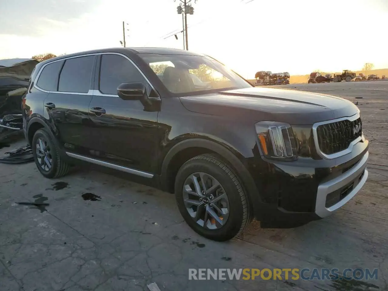 4 fotografías del automóvil dañado 5XYP24GC5RG525496 KIA TELLURIDE 2024