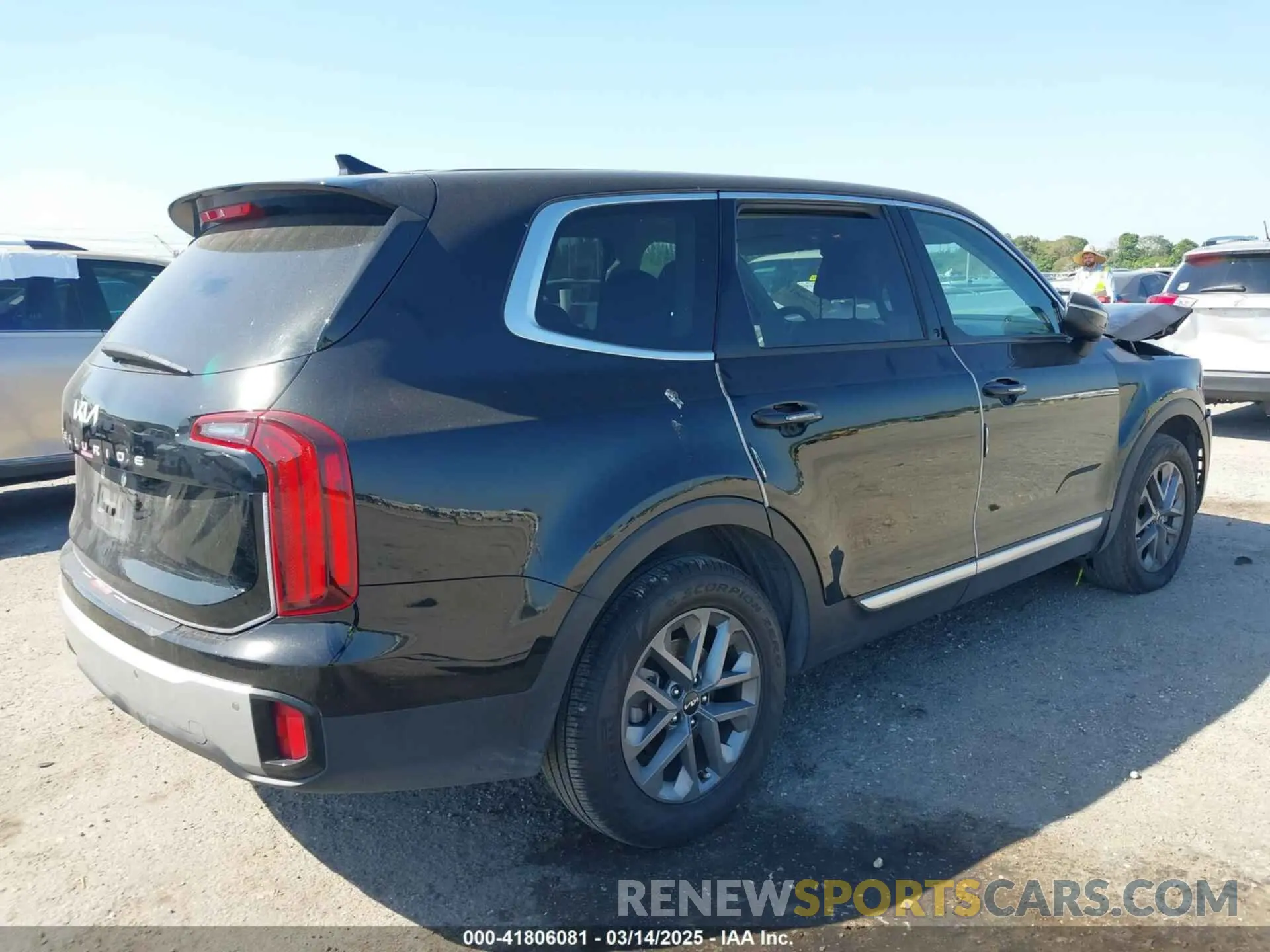 4 fotografías del automóvil dañado 5XYP24GC6RG482724 KIA TELLURIDE 2024