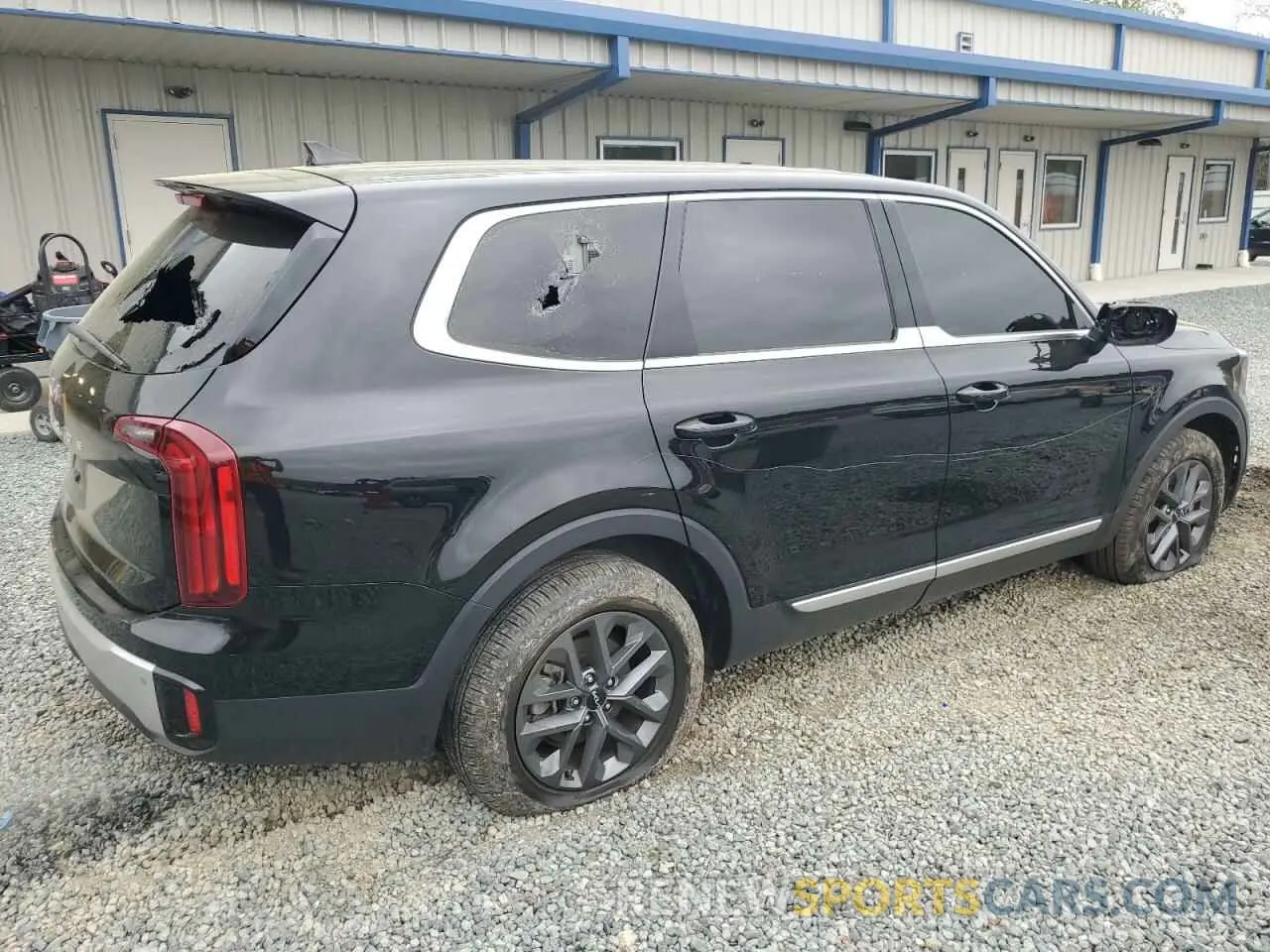 3 fotografías del automóvil dañado 5XYP24GC8RG424579 KIA TELLURIDE 2024