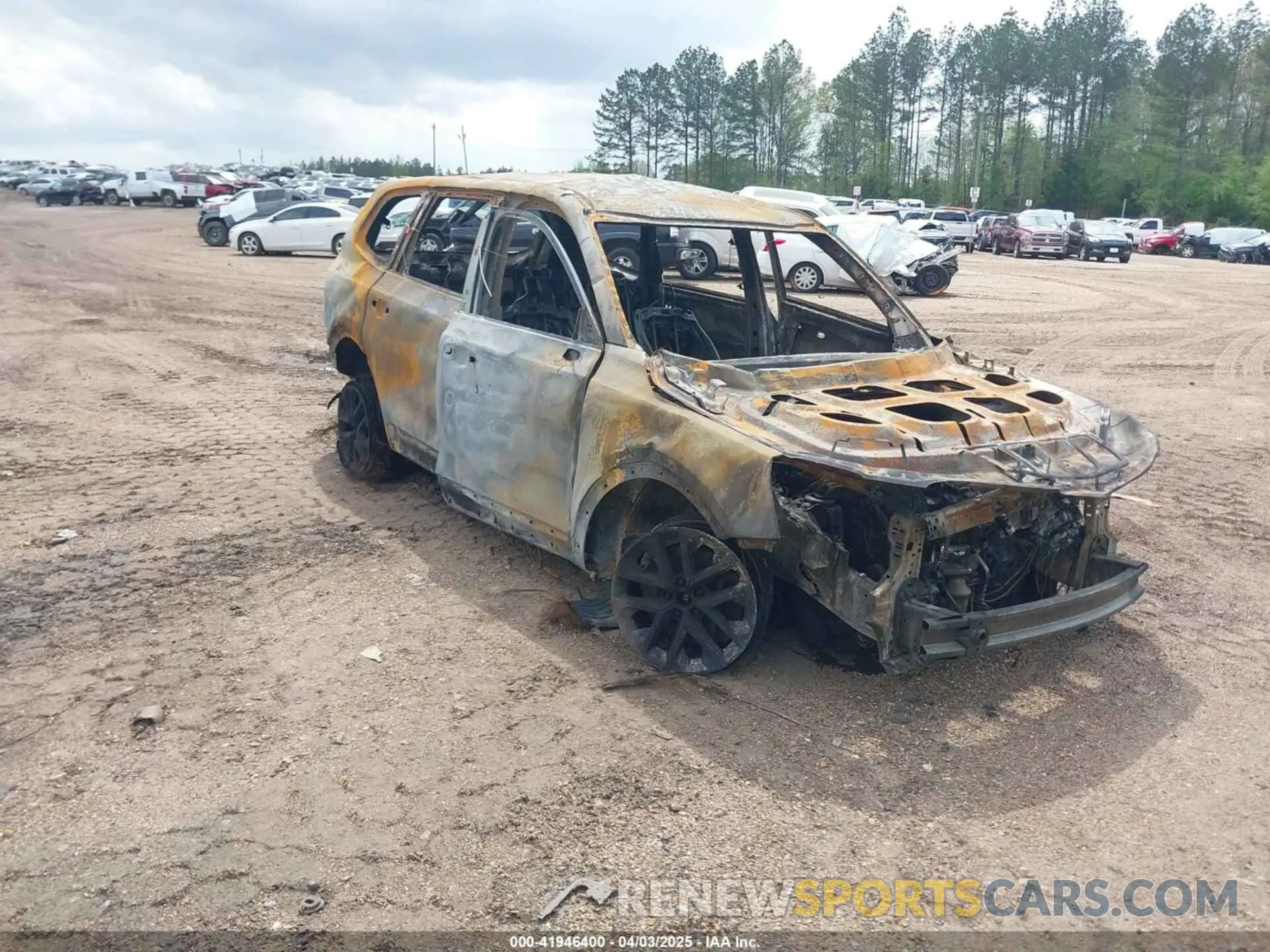 1 fotografías del automóvil dañado 5XYP24GC9RG459292 KIA TELLURIDE 2024