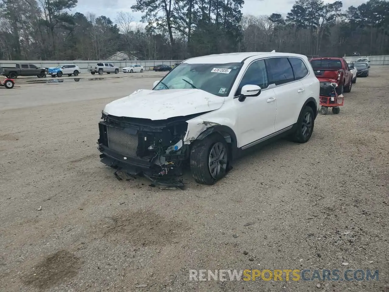 1 fotografías del automóvil dañado 5XYP24GCXRG425507 KIA TELLURIDE 2024