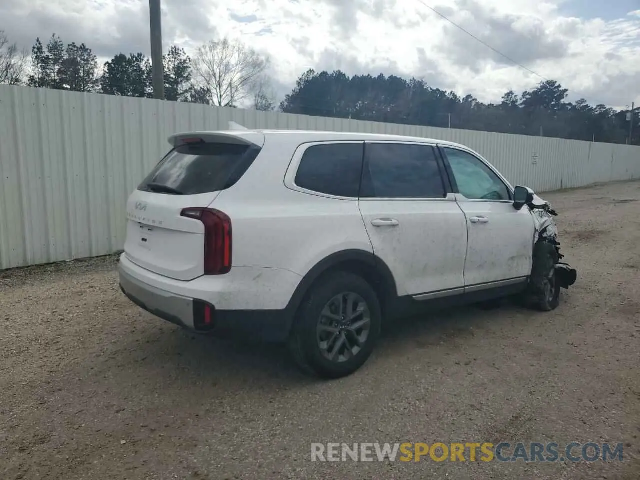 3 fotografías del automóvil dañado 5XYP24GCXRG425507 KIA TELLURIDE 2024