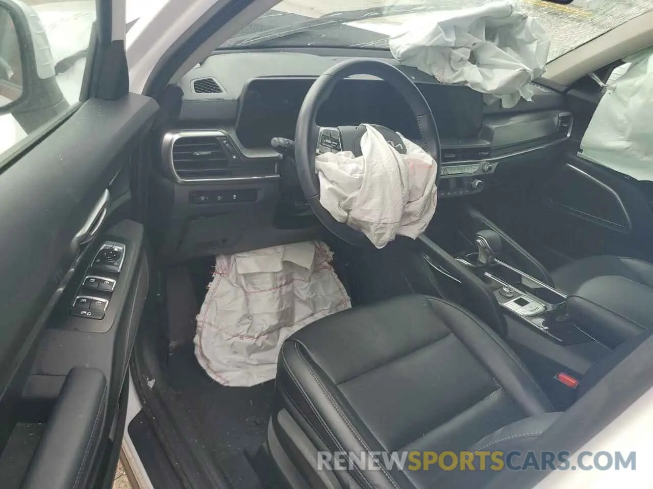 8 fotografías del automóvil dañado 5XYP24GCXRG425507 KIA TELLURIDE 2024