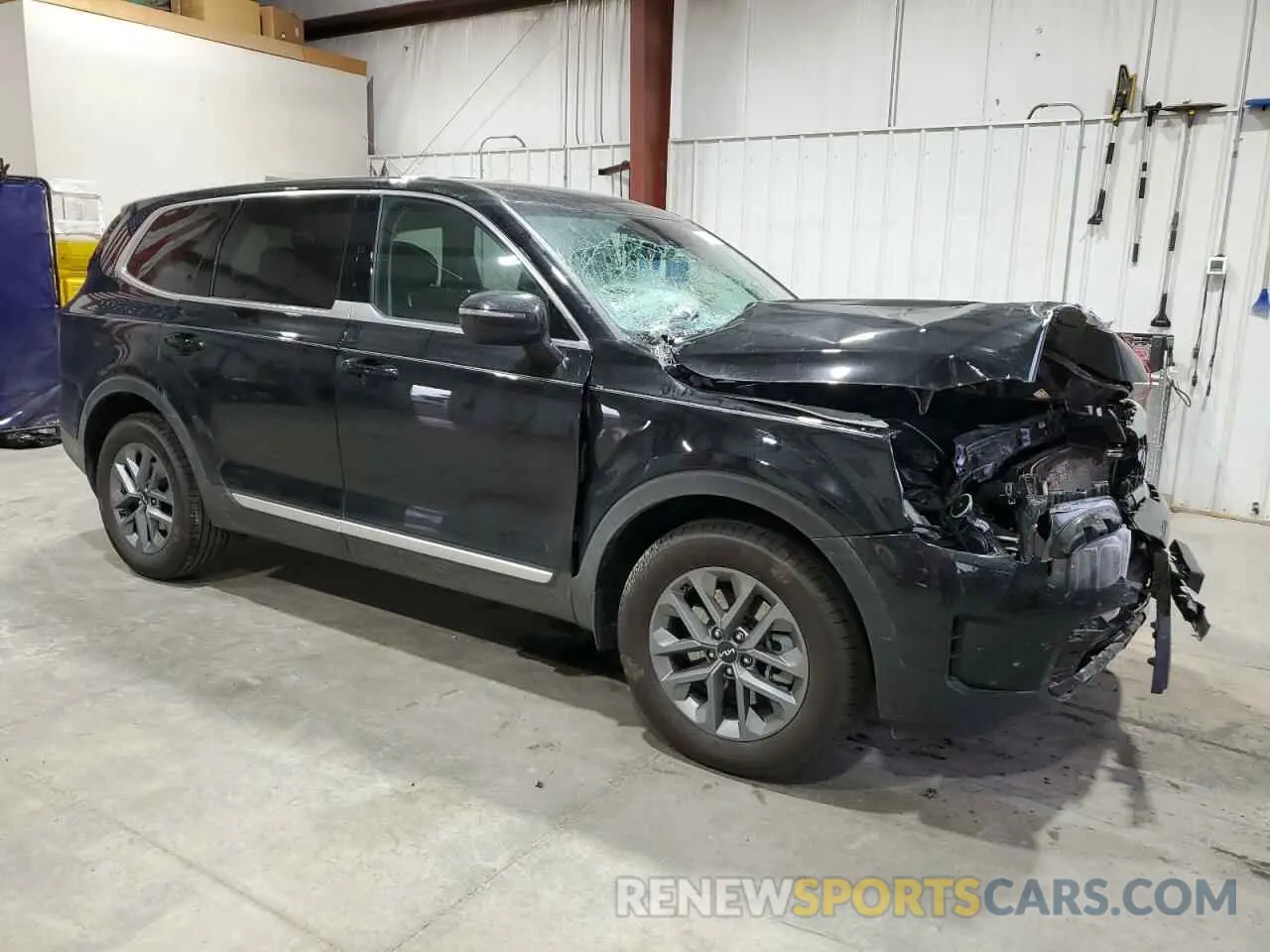 4 fotografías del automóvil dañado 5XYP2DGC1RG482596 KIA TELLURIDE 2024
