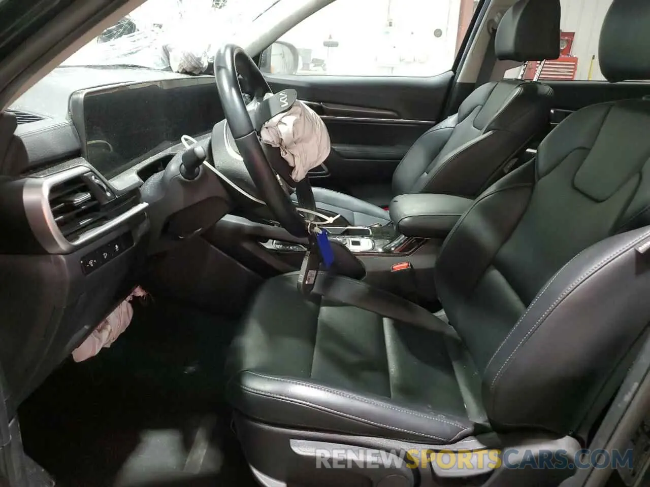 7 fotografías del automóvil dañado 5XYP2DGC1RG482596 KIA TELLURIDE 2024