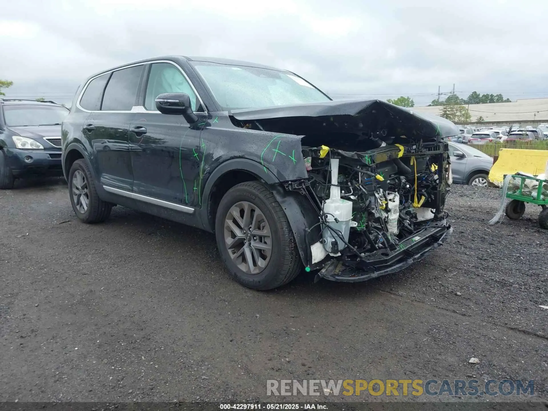1 fotografías del automóvil dañado 5XYP2DGC5RG494993 KIA TELLURIDE 2024