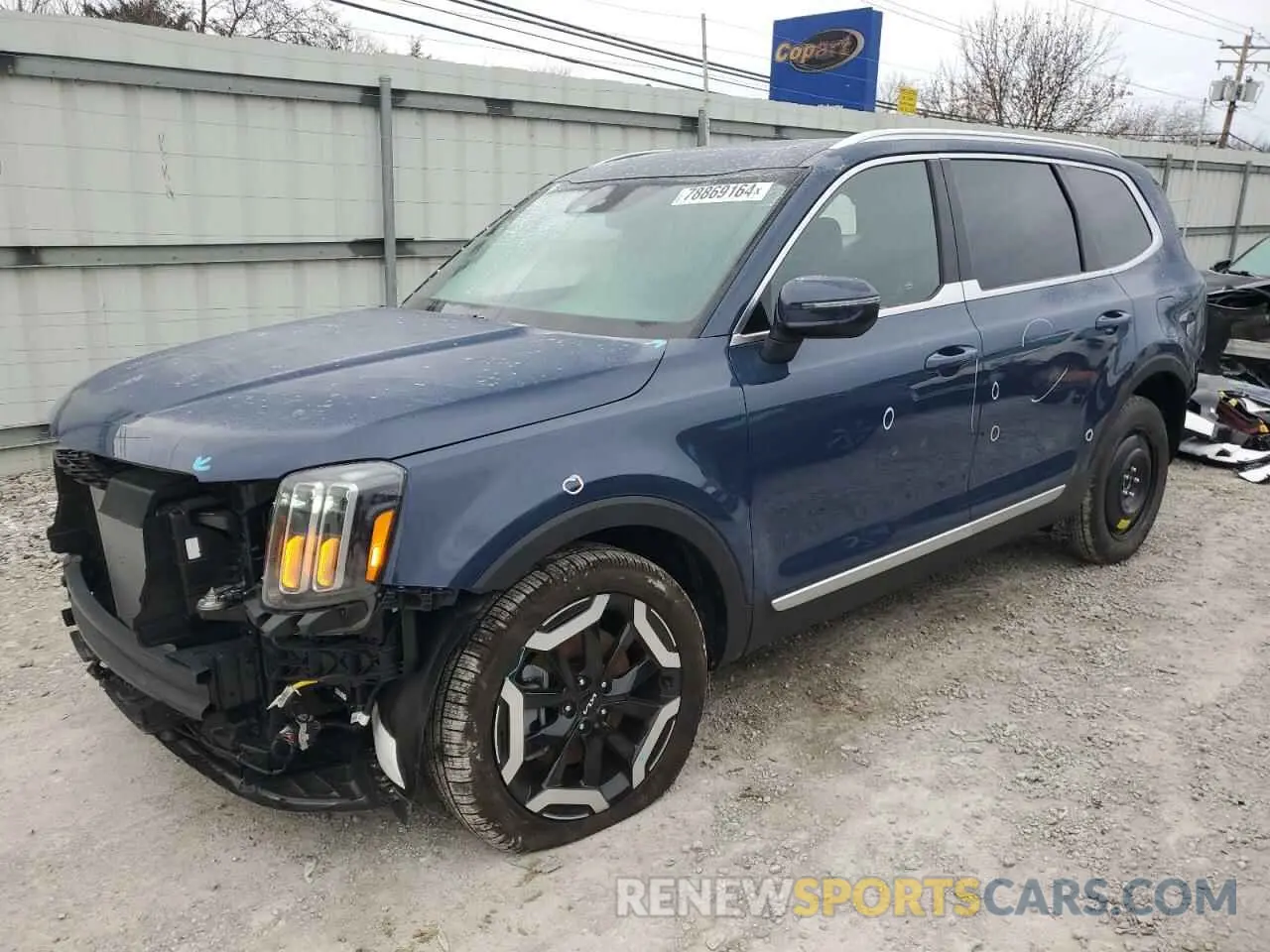 1 fotografías del automóvil dañado 5XYP34GC1RG502388 KIA TELLURIDE 2024