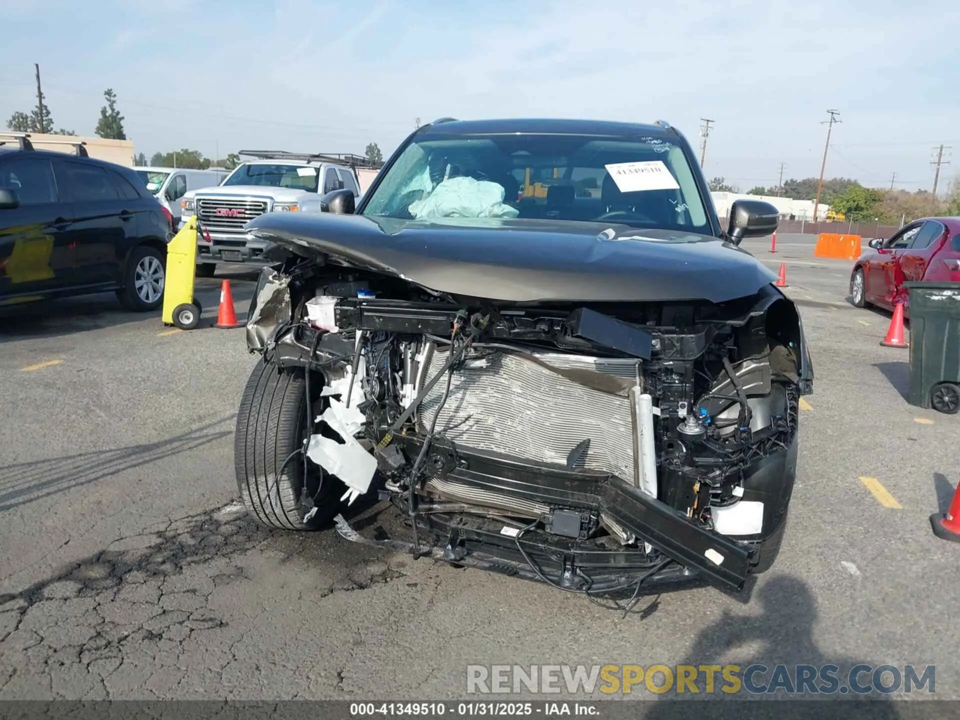 11 fotografías del automóvil dañado 5XYP34GC3RG521217 KIA TELLURIDE 2024