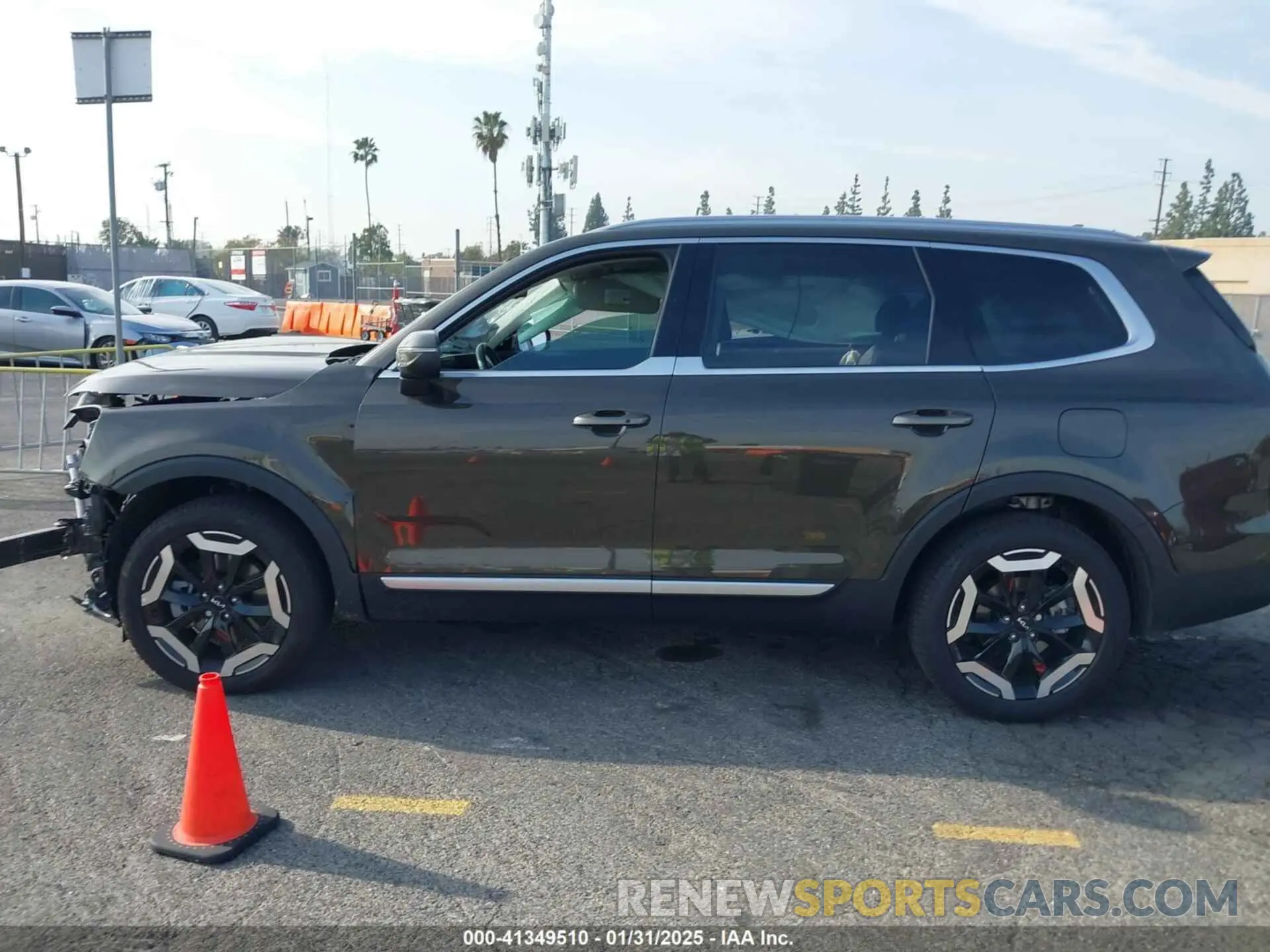13 fotografías del automóvil dañado 5XYP34GC3RG521217 KIA TELLURIDE 2024
