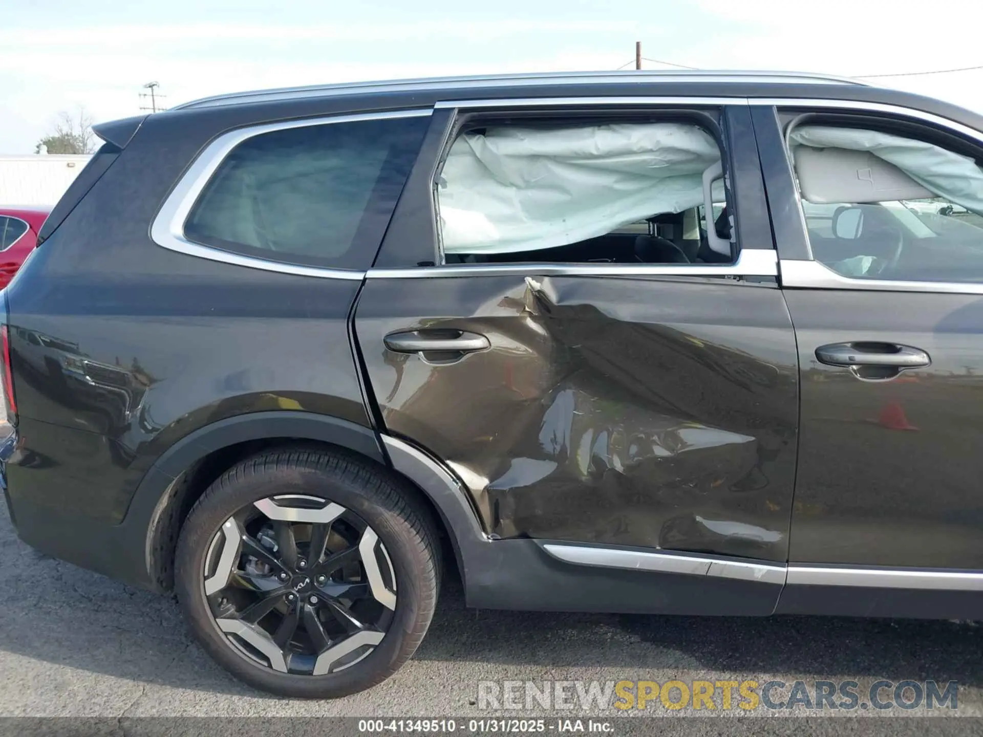 16 fotografías del automóvil dañado 5XYP34GC3RG521217 KIA TELLURIDE 2024