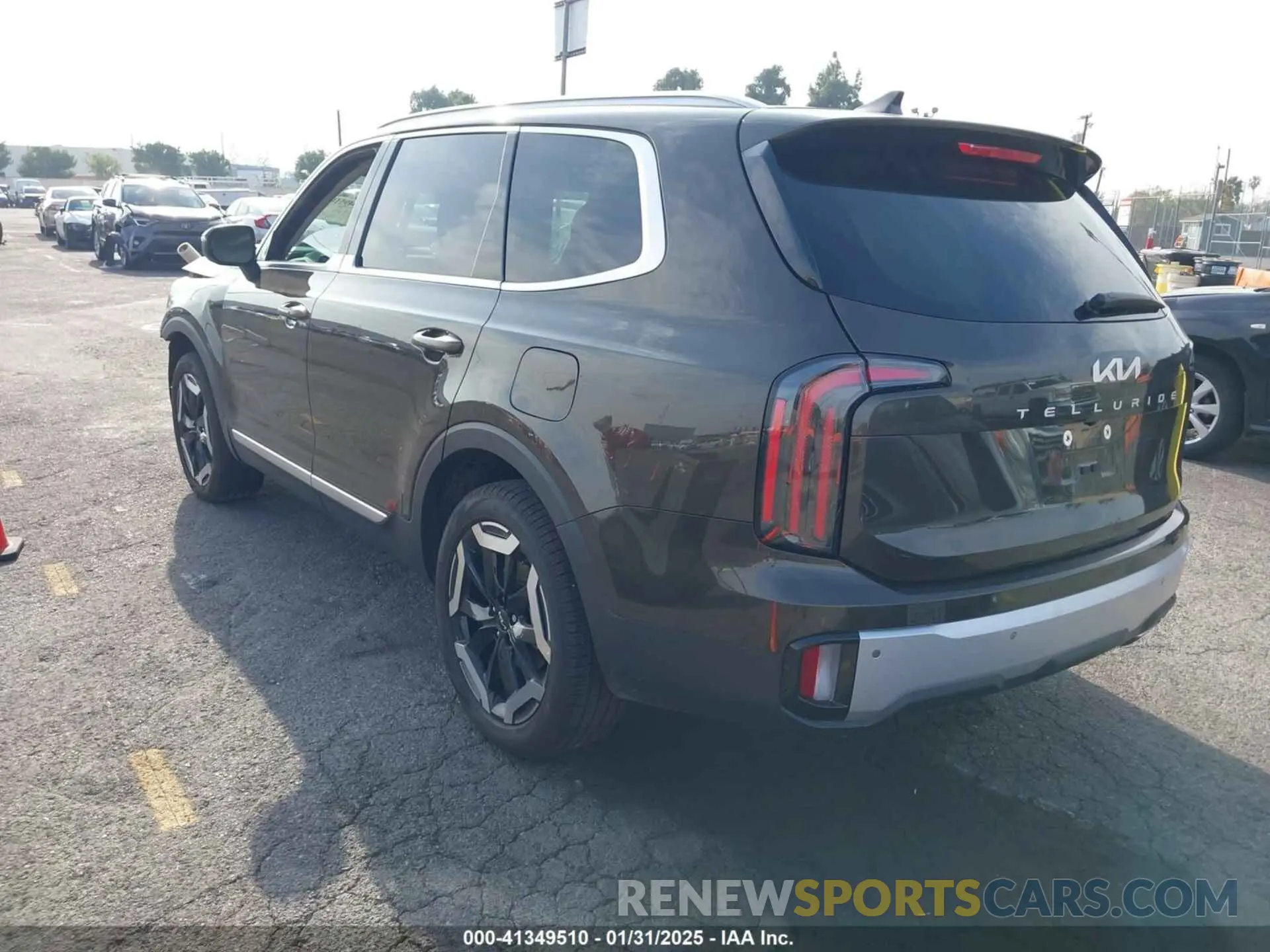 3 fotografías del automóvil dañado 5XYP34GC3RG521217 KIA TELLURIDE 2024