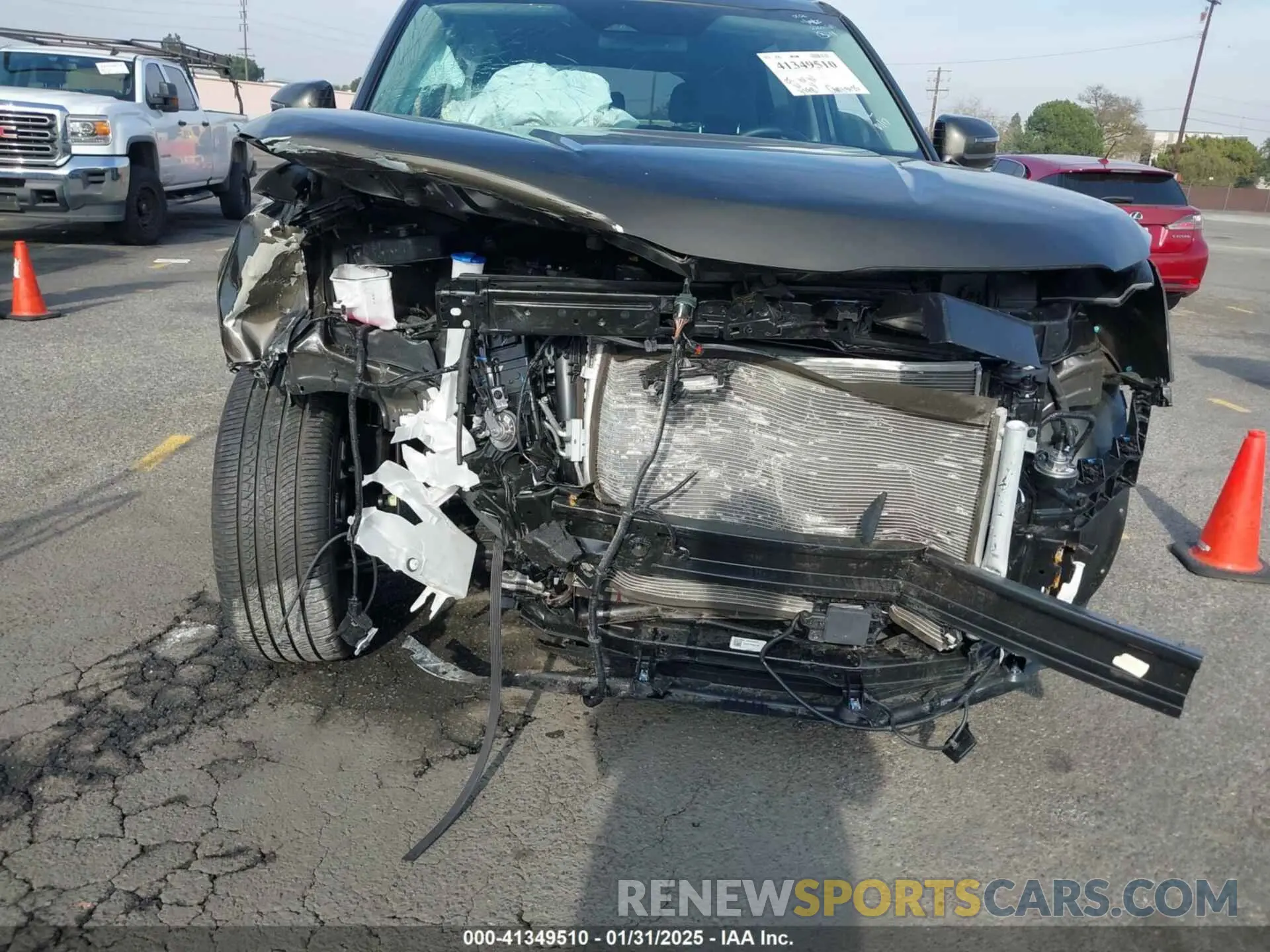 6 fotografías del automóvil dañado 5XYP34GC3RG521217 KIA TELLURIDE 2024