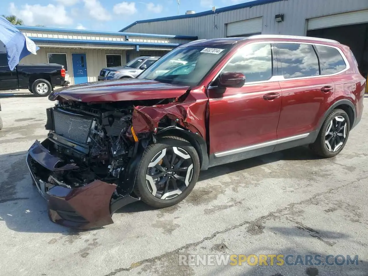 1 fotografías del automóvil dañado 5XYP34GC3RG554511 KIA TELLURIDE 2024