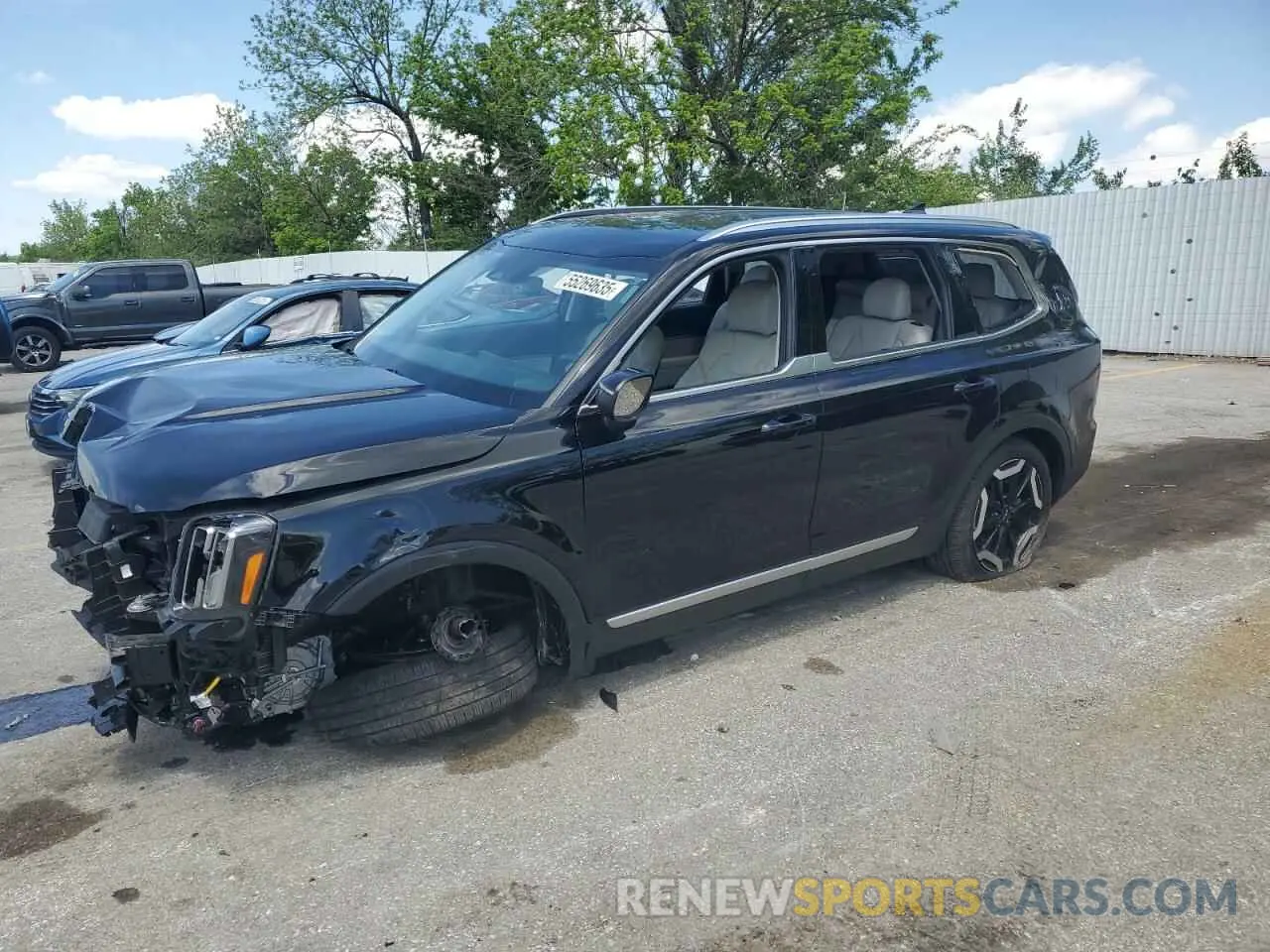 1 fotografías del automóvil dañado 5XYP34GC6RG443368 KIA TELLURIDE 2024
