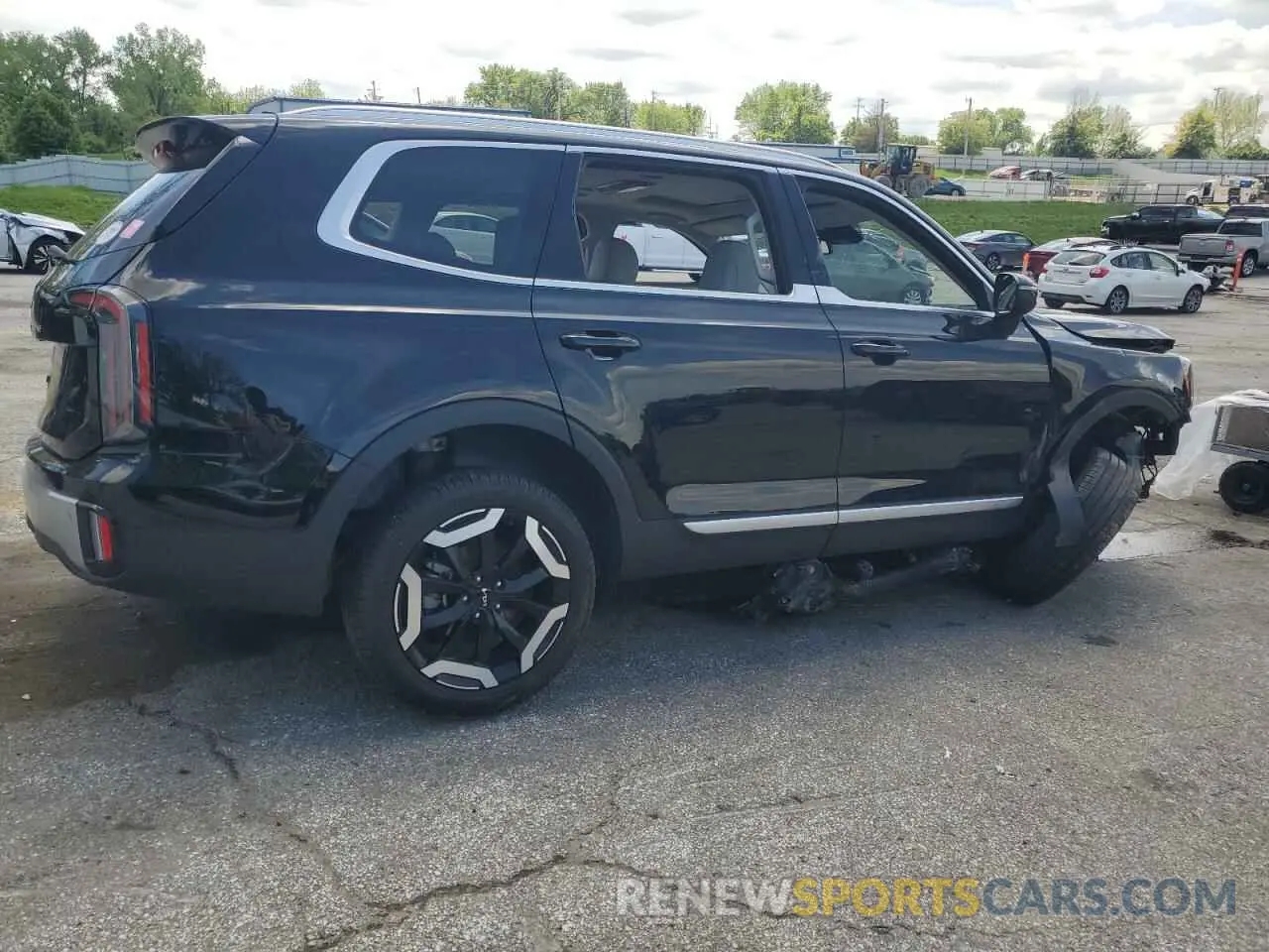 3 fotografías del automóvil dañado 5XYP34GC6RG443368 KIA TELLURIDE 2024