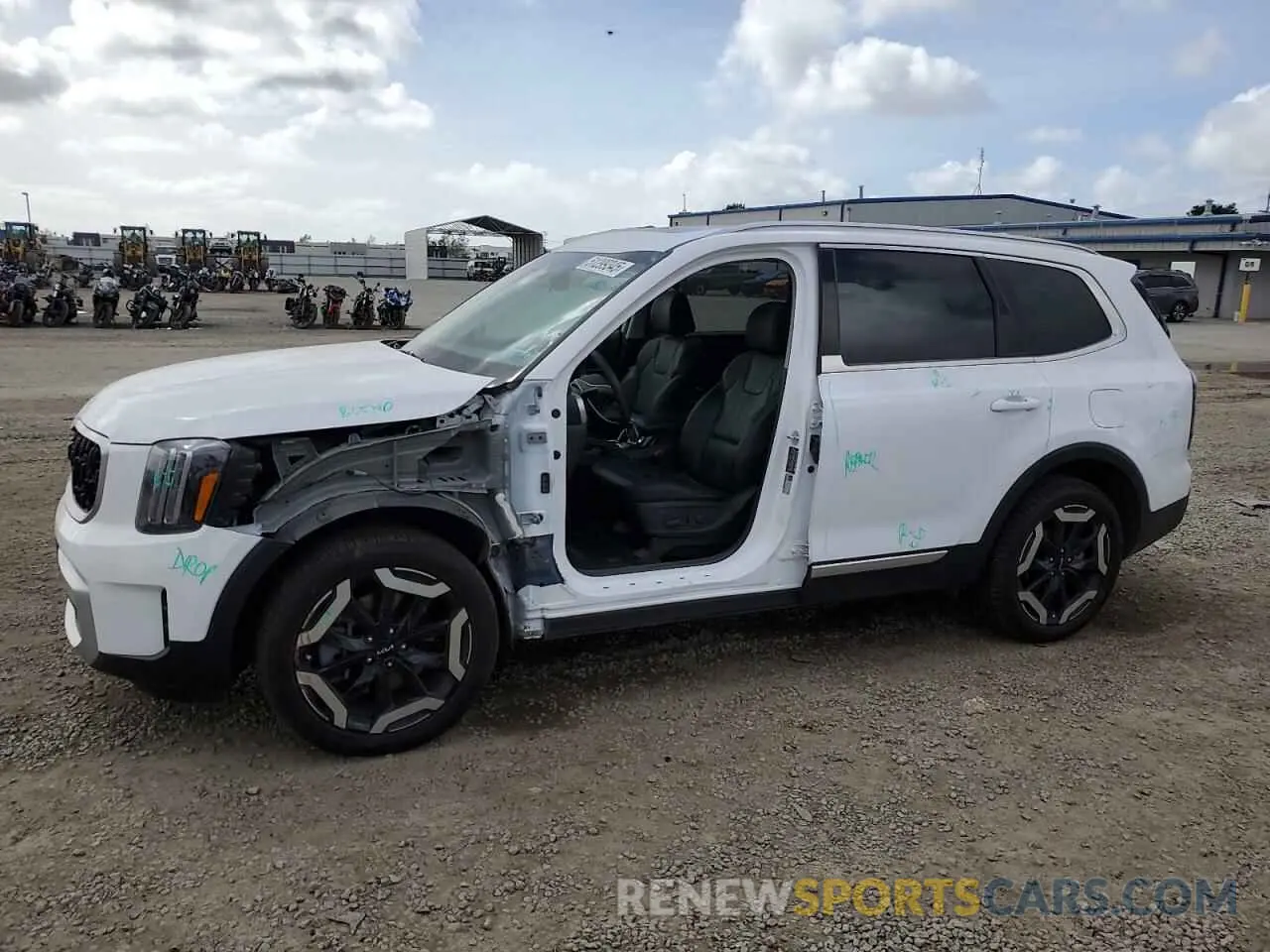 1 fotografías del automóvil dañado 5XYP34GC7RG504047 KIA TELLURIDE 2024