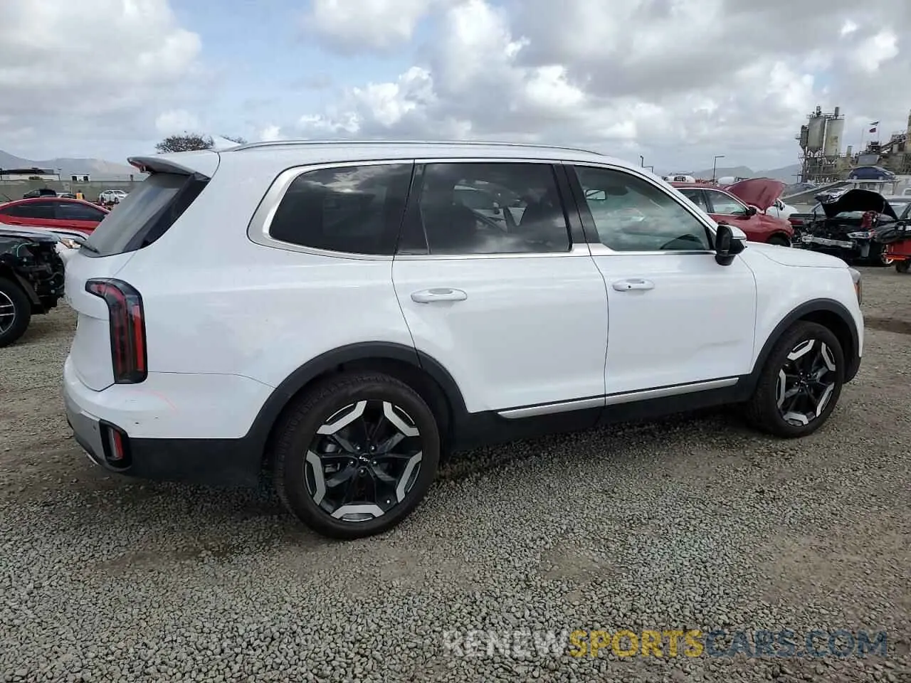 3 fotografías del automóvil dañado 5XYP34GC7RG504047 KIA TELLURIDE 2024