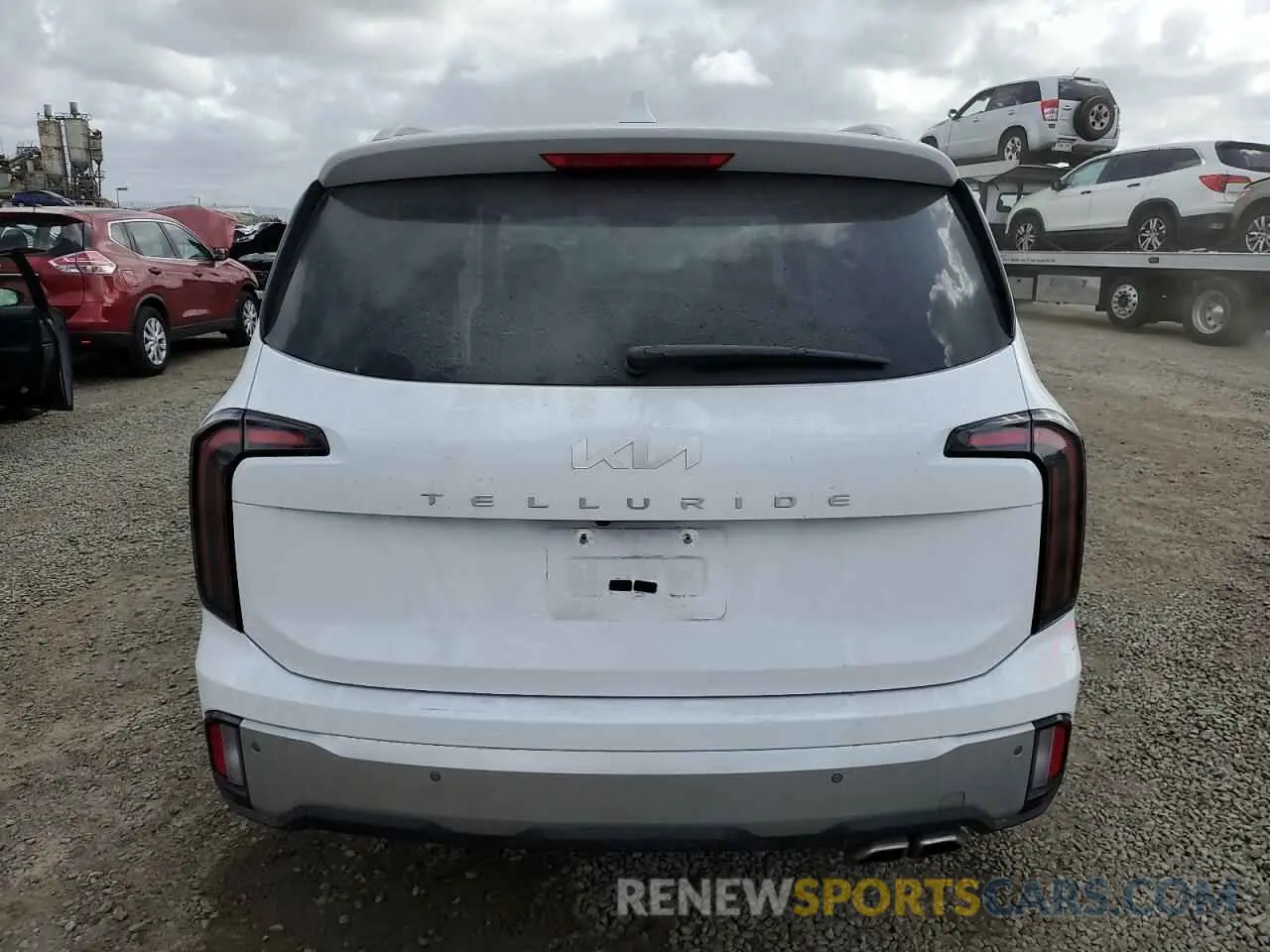 6 fotografías del automóvil dañado 5XYP34GC7RG504047 KIA TELLURIDE 2024