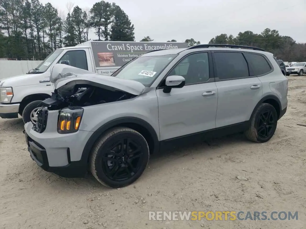 1 fotografías del automóvil dañado 5XYP3DGC0RG557043 KIA TELLURIDE 2024
