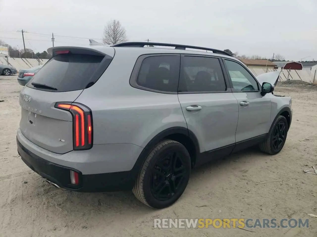 3 fotografías del automóvil dañado 5XYP3DGC0RG557043 KIA TELLURIDE 2024
