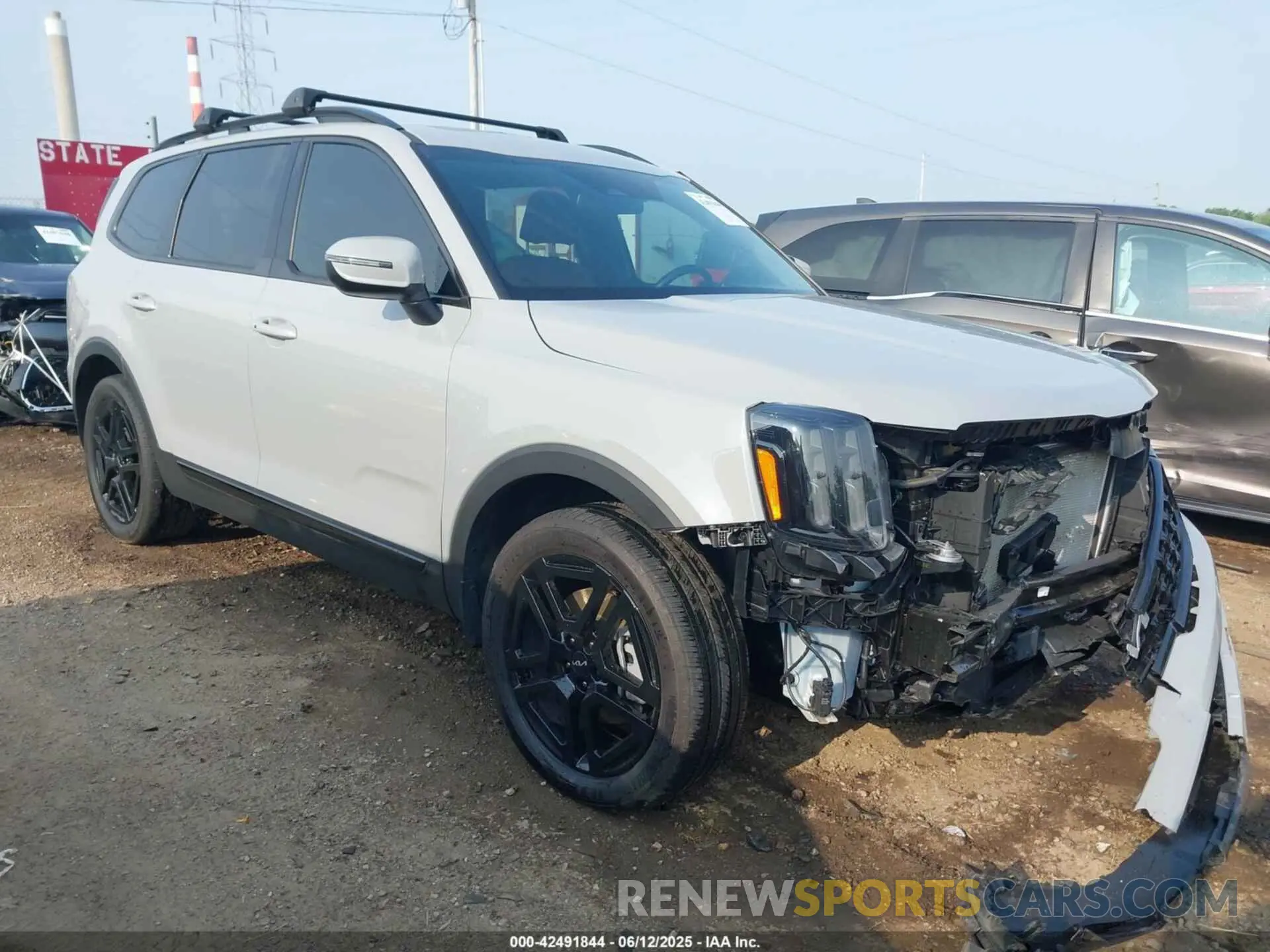 1 fotografías del automóvil dañado 5XYP3DGC1RG427725 KIA TELLURIDE 2024