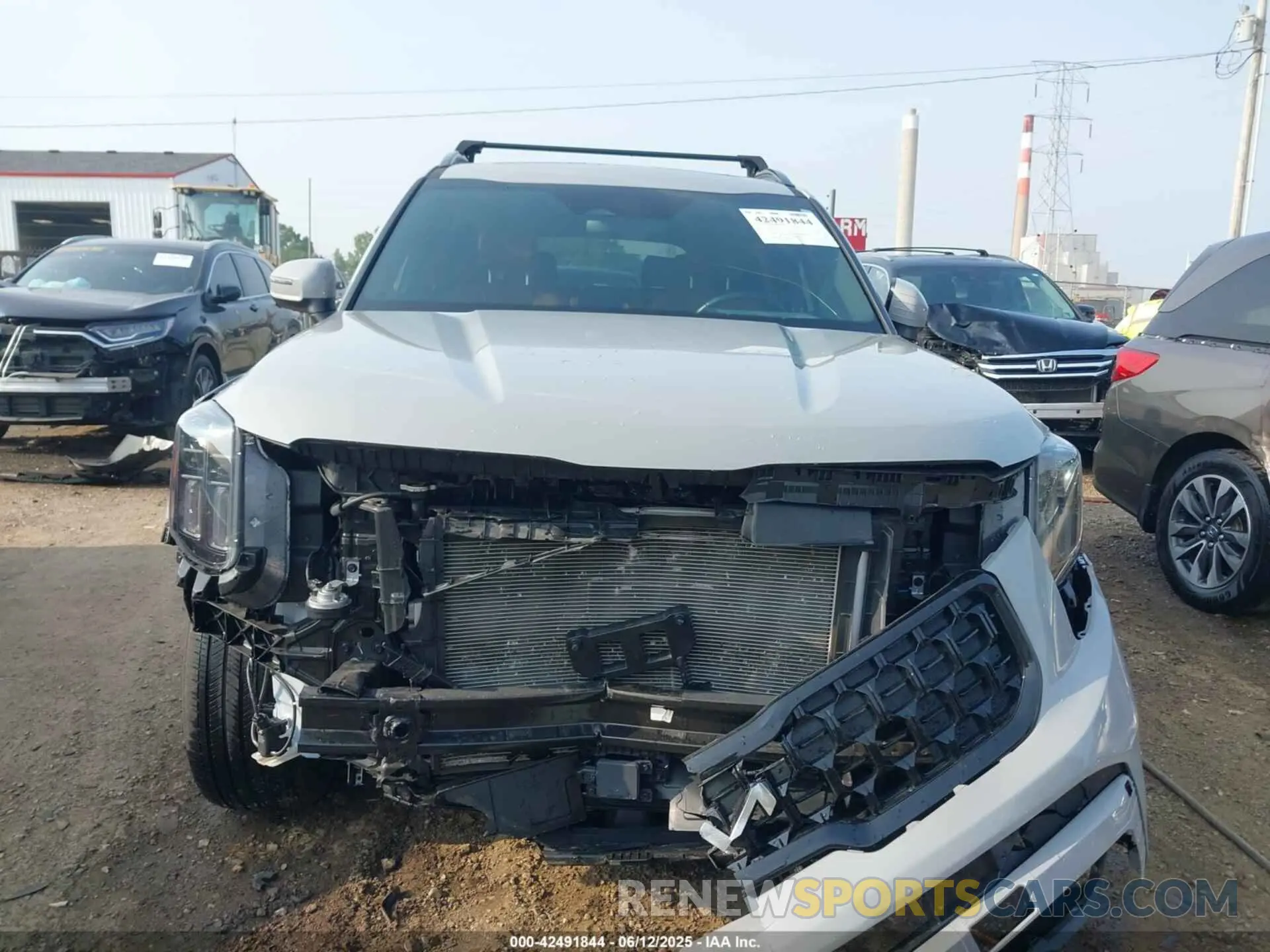 13 fotografías del automóvil dañado 5XYP3DGC1RG427725 KIA TELLURIDE 2024
