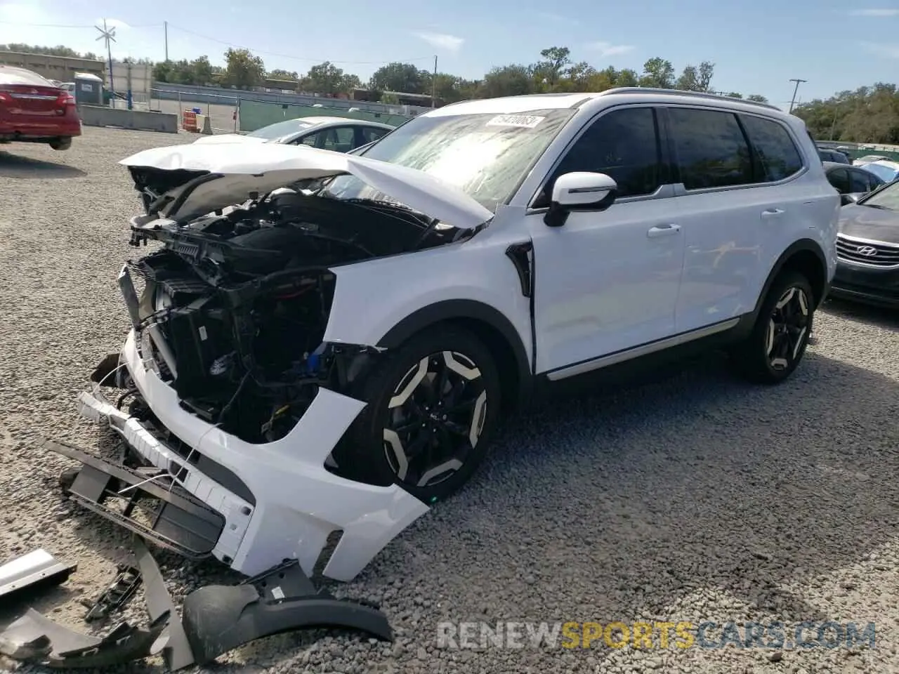 1 fotografías del automóvil dañado 5XYP3DGC1RG442032 KIA TELLURIDE 2024
