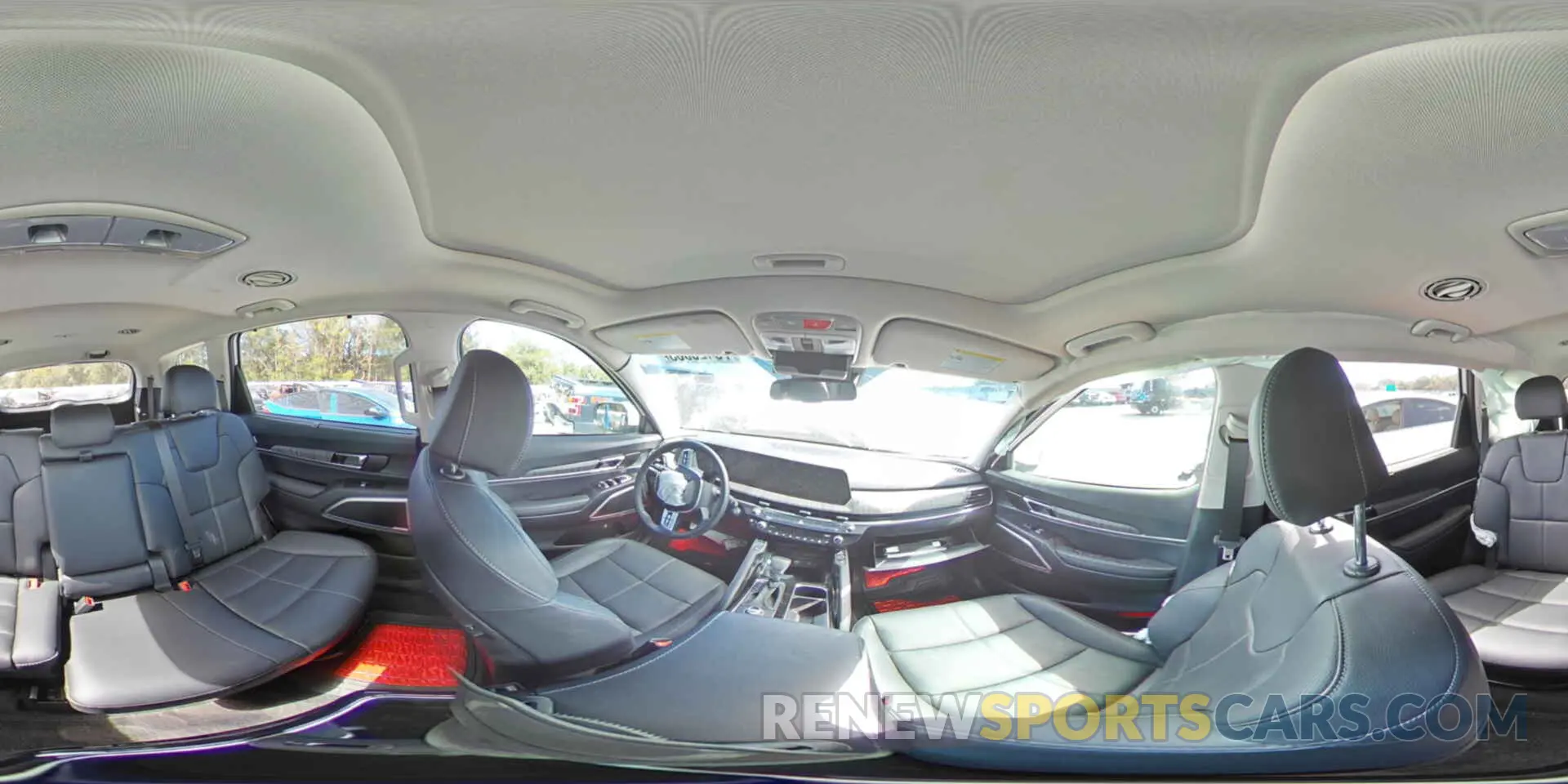 14 fotografías del automóvil dañado 5XYP3DGC1RG442032 KIA TELLURIDE 2024
