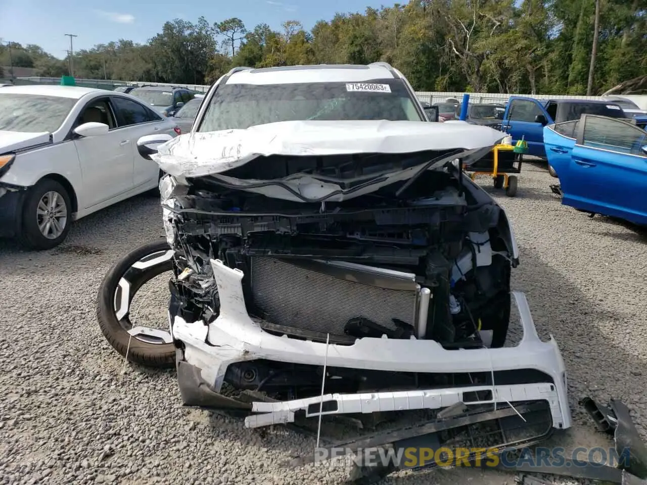 5 fotografías del automóvil dañado 5XYP3DGC1RG442032 KIA TELLURIDE 2024