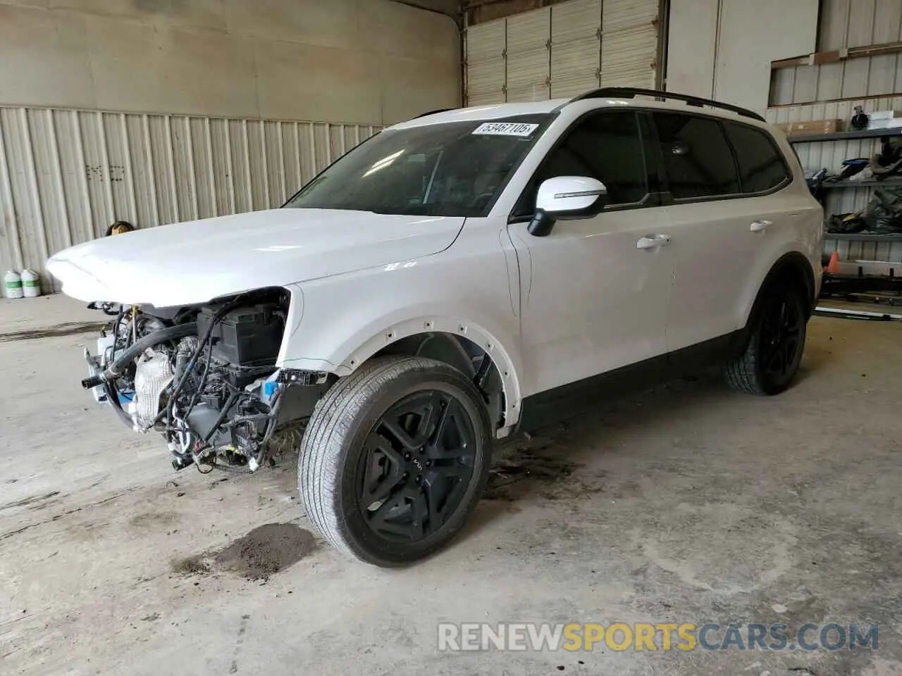 1 fotografías del automóvil dañado 5XYP3DGC1RG520082 KIA TELLURIDE 2024