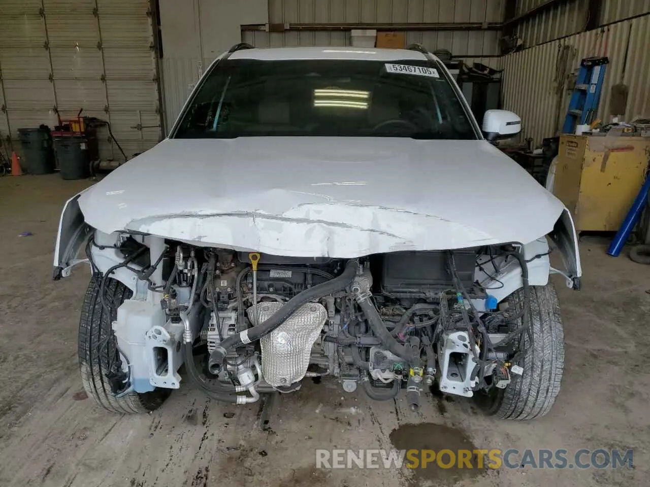 5 fotografías del automóvil dañado 5XYP3DGC1RG520082 KIA TELLURIDE 2024