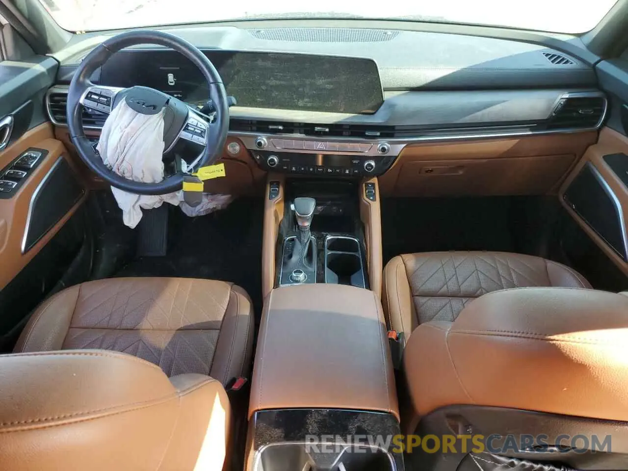 8 fotografías del automóvil dañado 5XYP3DGC2RG437566 KIA TELLURIDE 2024