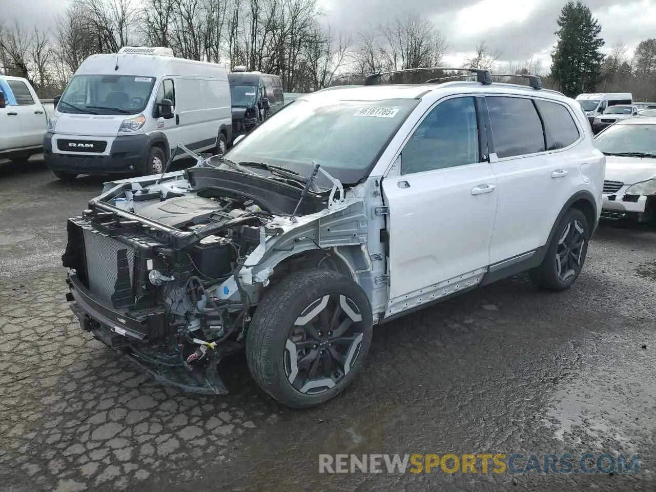 1 fotografías del automóvil dañado 5XYP3DGC2RG451676 KIA TELLURIDE 2024