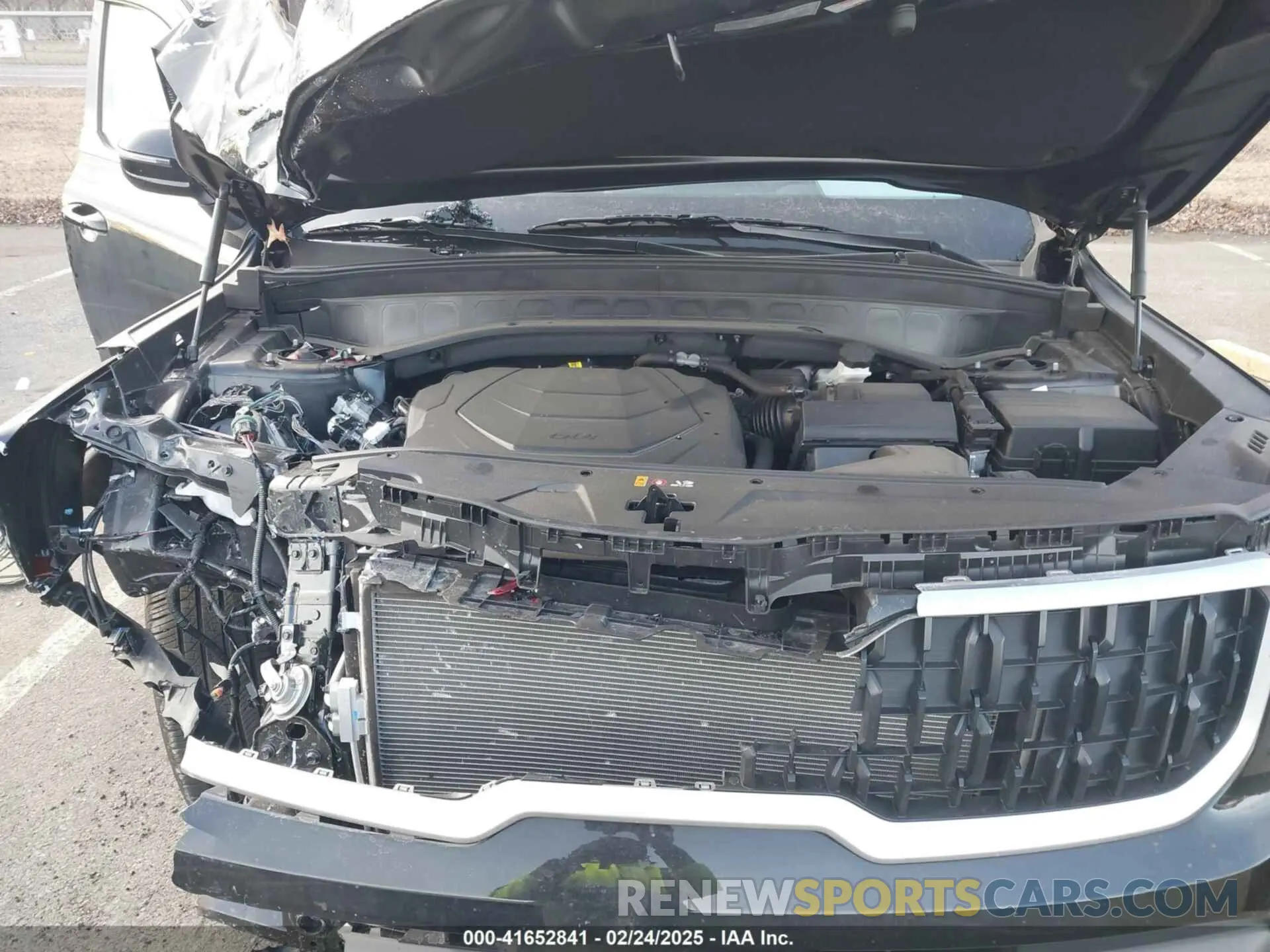 10 fotografías del automóvil dañado 5XYP3DGC2RG508331 KIA TELLURIDE 2024