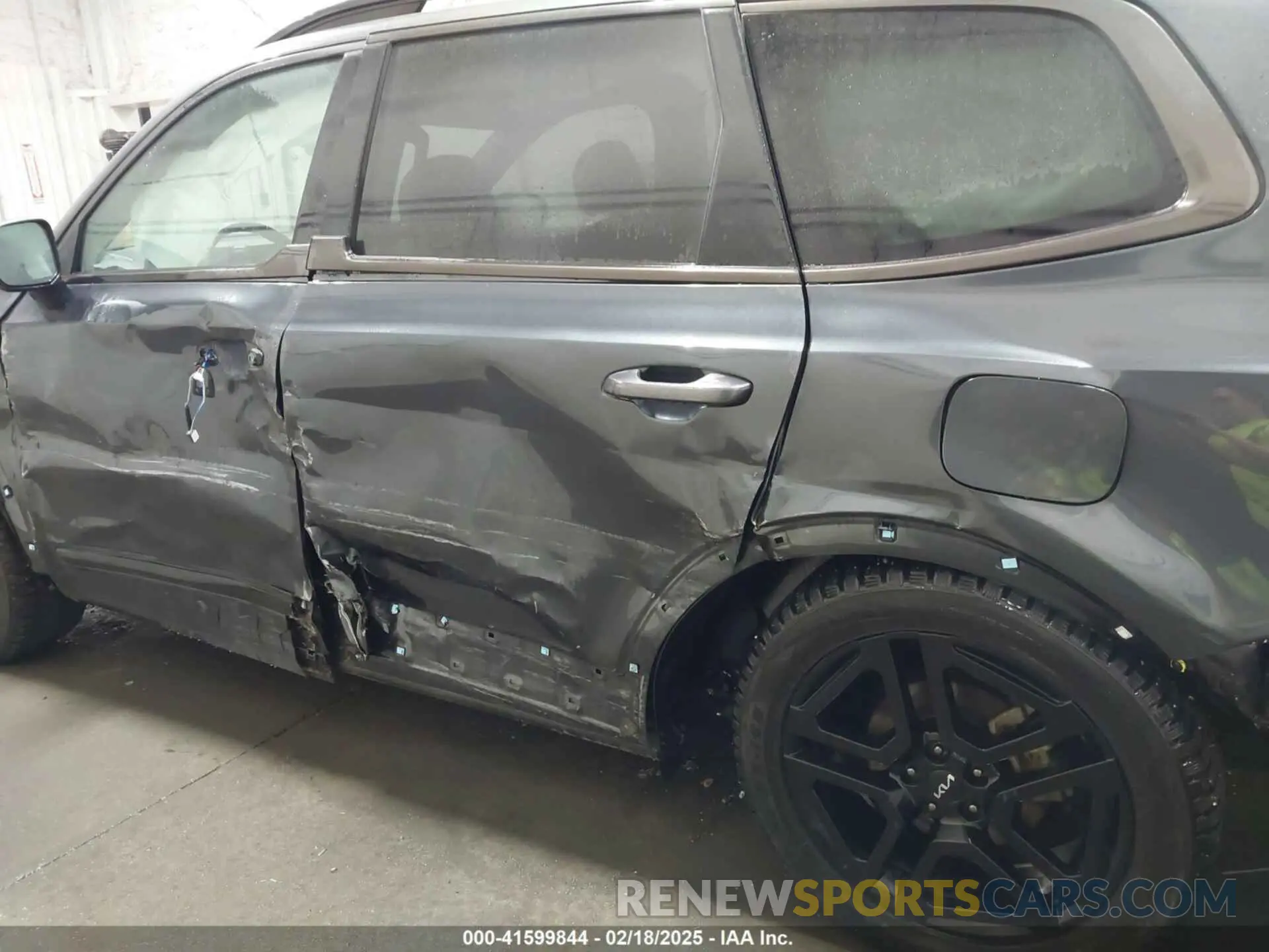 14 fotografías del automóvil dañado 5XYP3DGC2RG517918 KIA TELLURIDE 2024