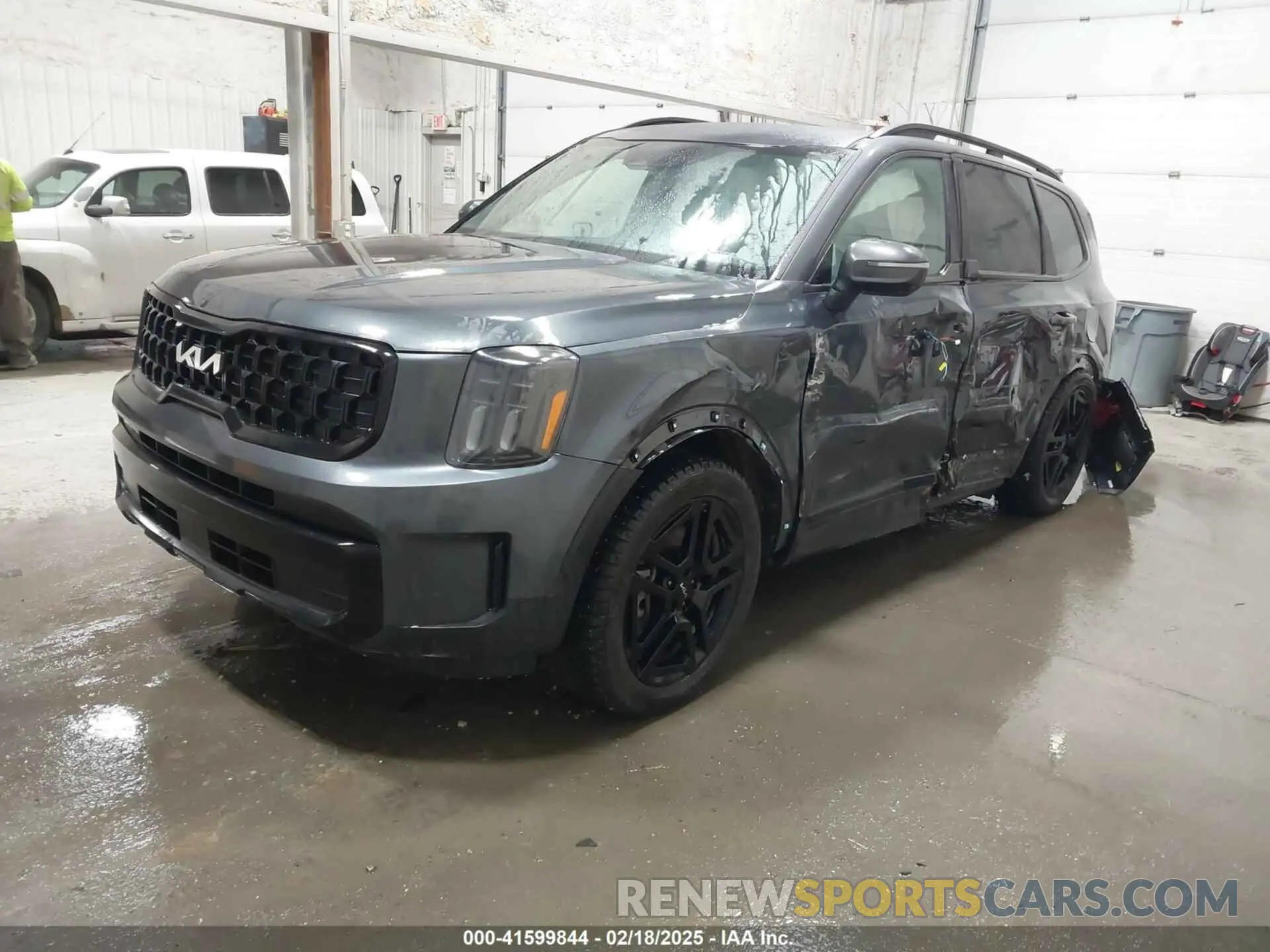 2 fotografías del automóvil dañado 5XYP3DGC2RG517918 KIA TELLURIDE 2024