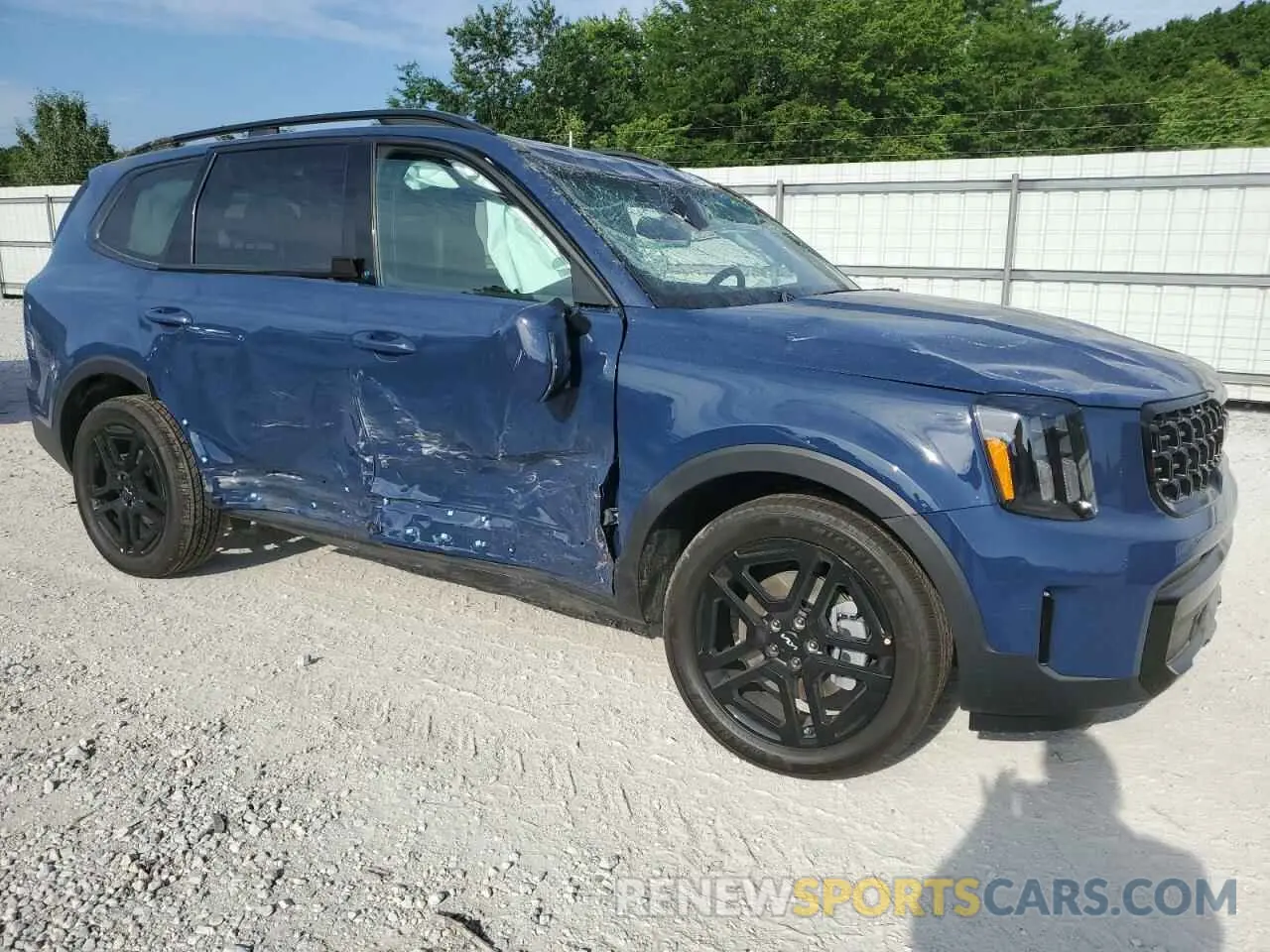 4 fotografías del automóvil dañado 5XYP3DGC2RG527526 KIA TELLURIDE 2024
