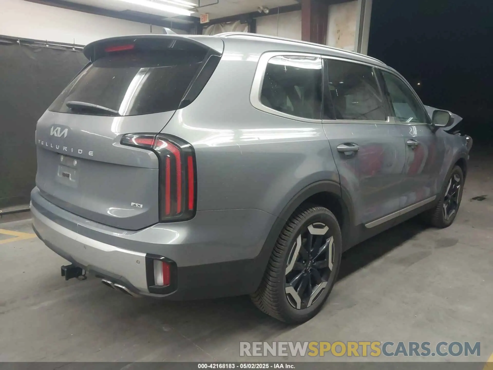 4 fotografías del automóvil dañado 5XYP3DGC3RG437947 KIA TELLURIDE 2024