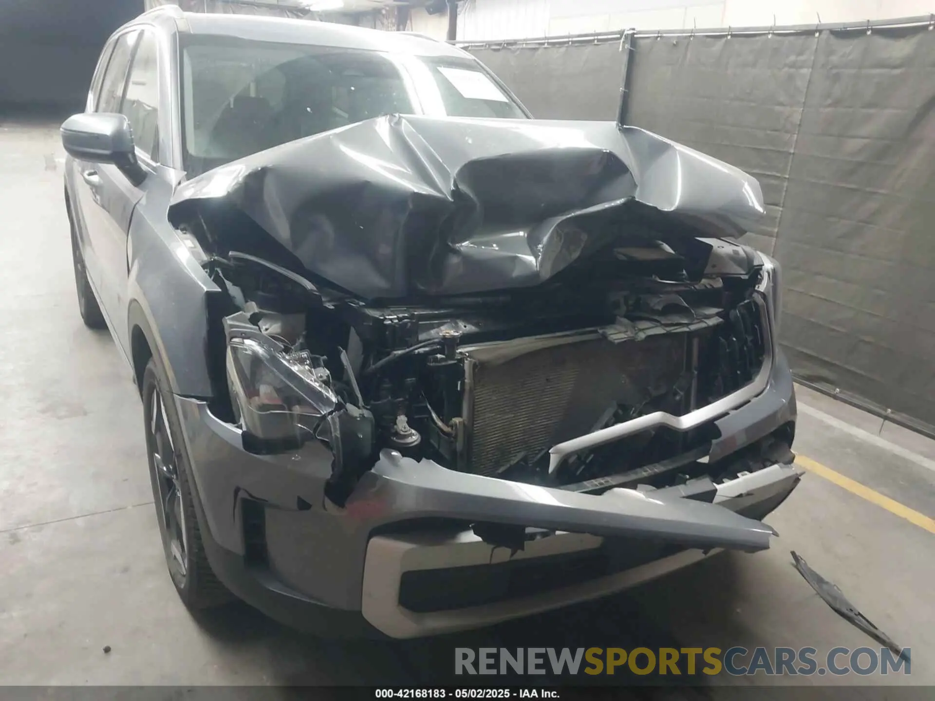 6 fotografías del automóvil dañado 5XYP3DGC3RG437947 KIA TELLURIDE 2024