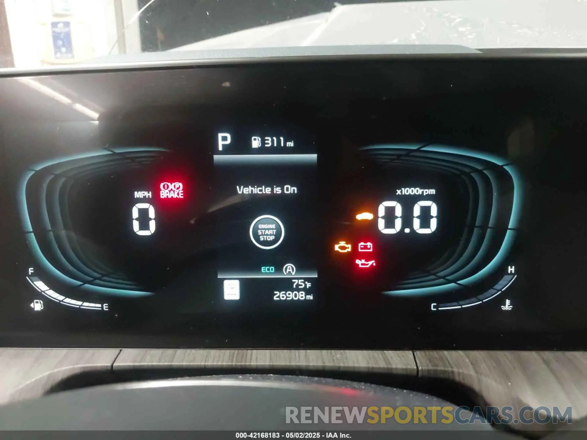 7 fotografías del automóvil dañado 5XYP3DGC3RG437947 KIA TELLURIDE 2024