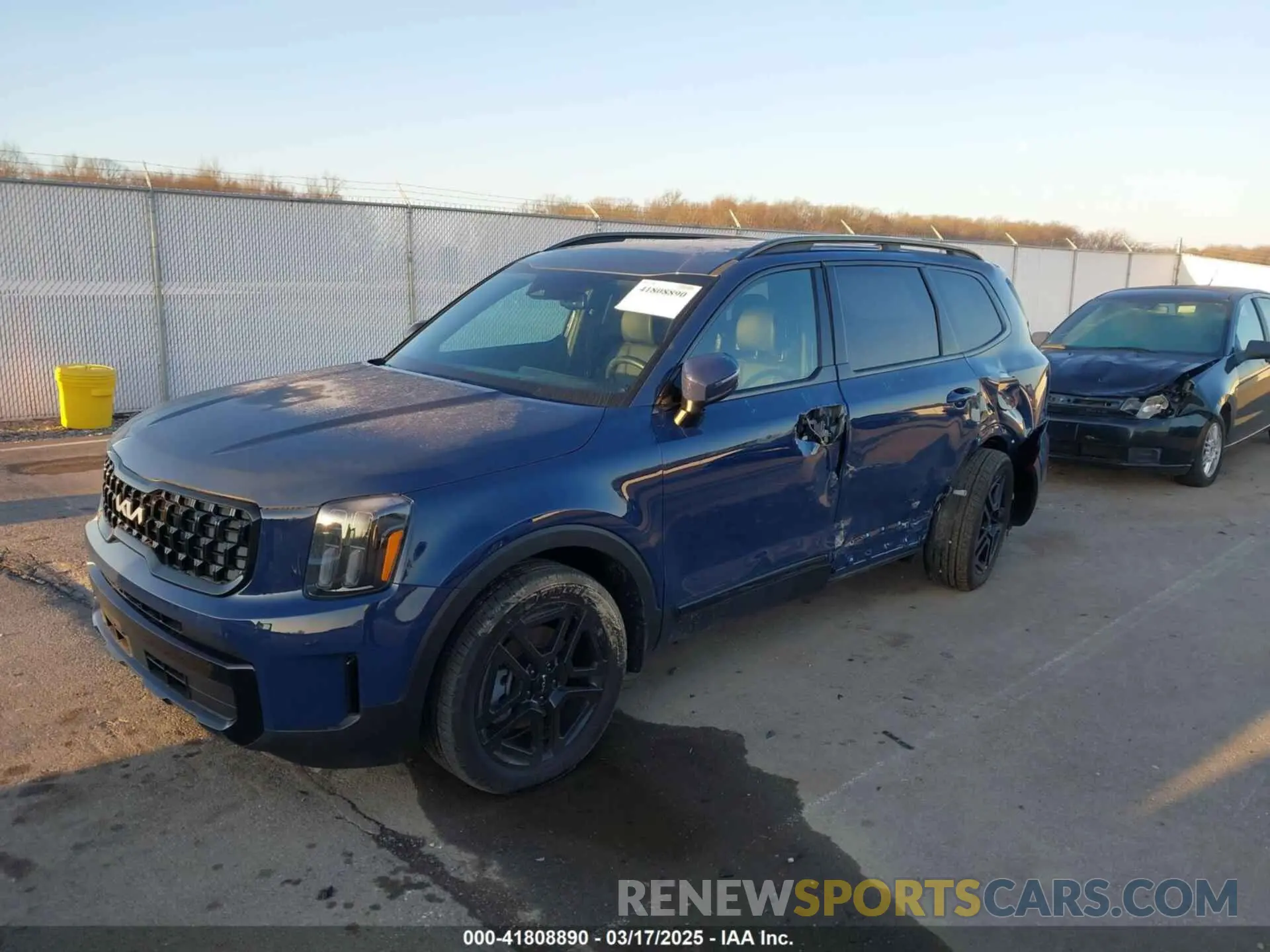 2 fotografías del automóvil dañado 5XYP3DGC3RG538518 KIA TELLURIDE 2024