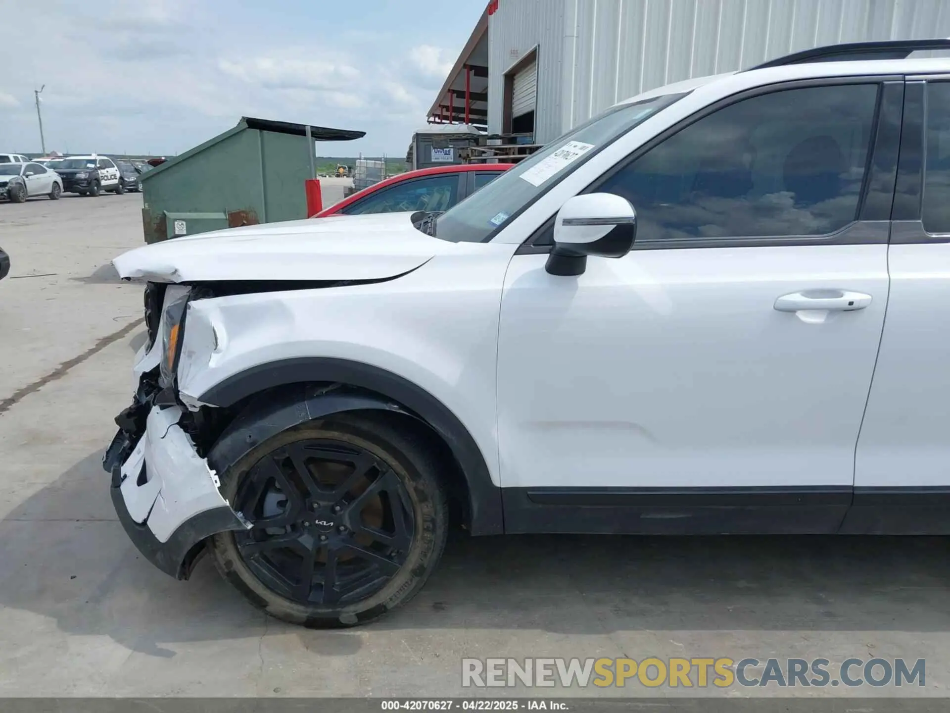 19 fotografías del automóvil dañado 5XYP3DGC4RG483058 KIA TELLURIDE 2024