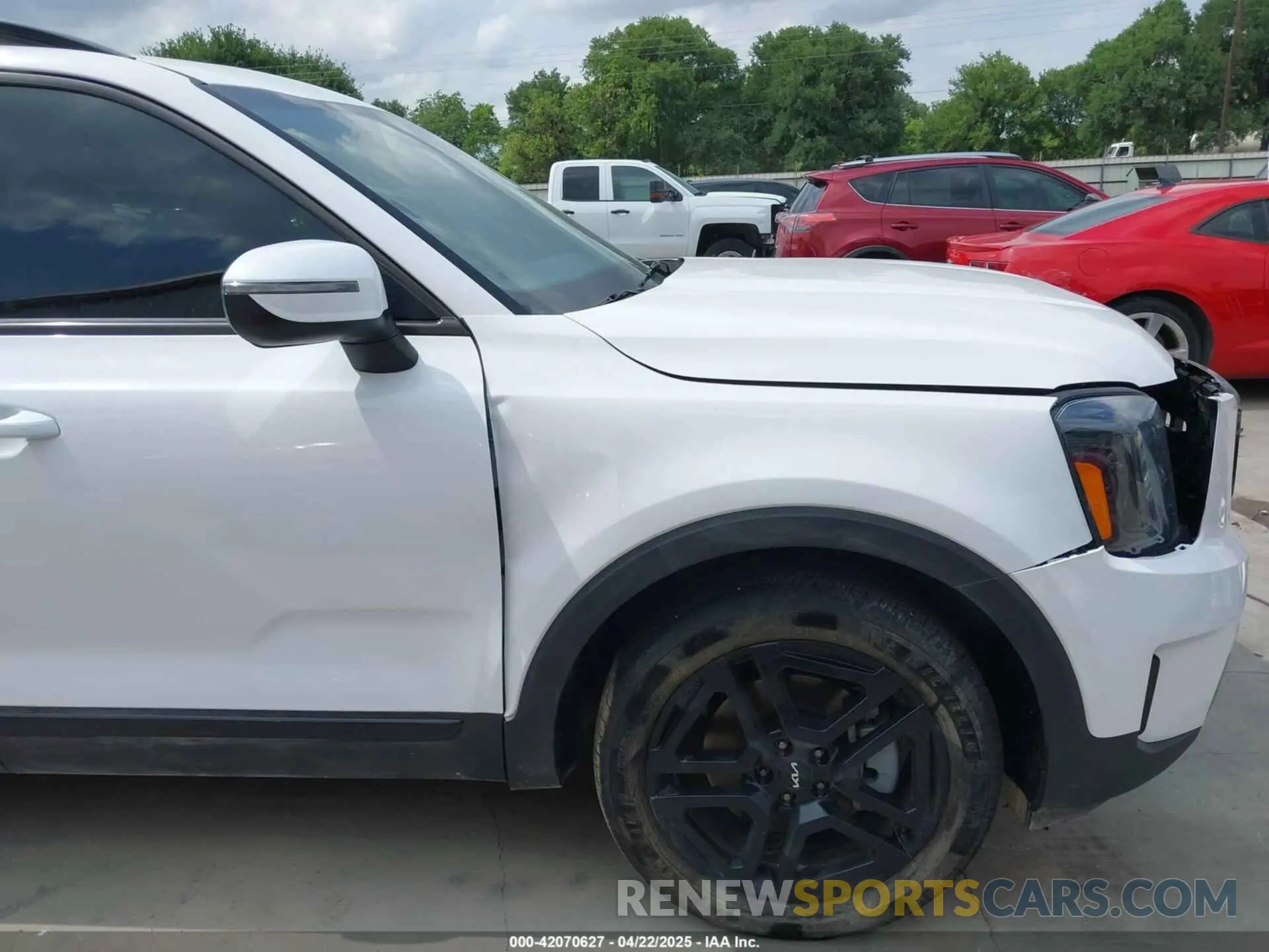 20 fotografías del automóvil dañado 5XYP3DGC4RG483058 KIA TELLURIDE 2024