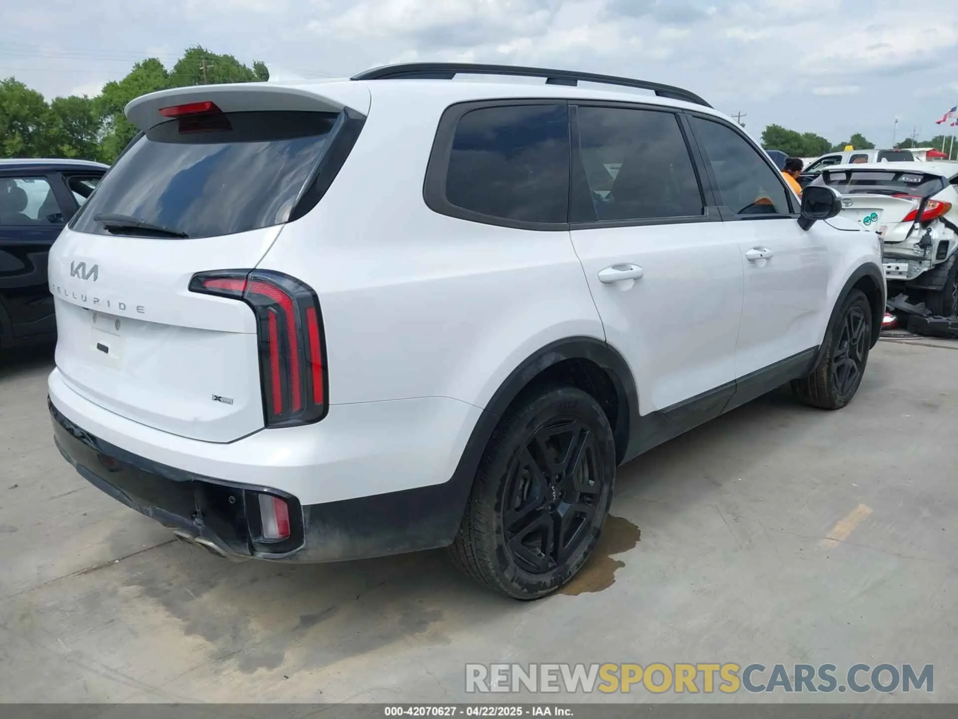 4 fotografías del automóvil dañado 5XYP3DGC4RG483058 KIA TELLURIDE 2024