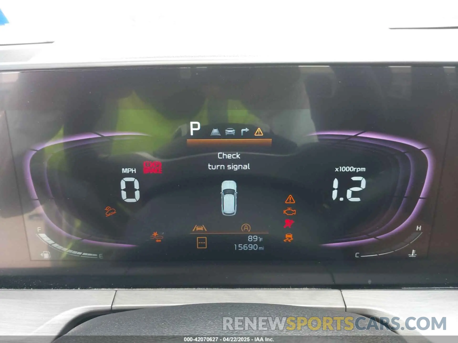 7 fotografías del automóvil dañado 5XYP3DGC4RG483058 KIA TELLURIDE 2024