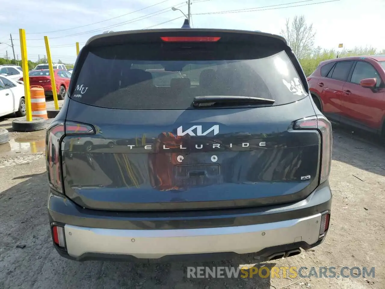 6 fotografías del automóvil dañado 5XYP3DGC5RG462803 KIA TELLURIDE 2024