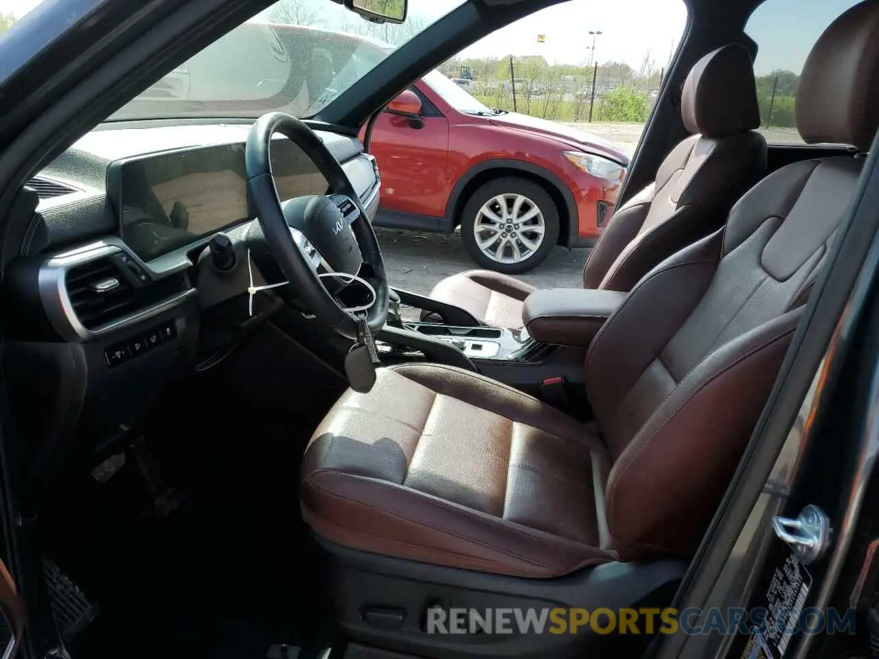 7 fotografías del automóvil dañado 5XYP3DGC5RG462803 KIA TELLURIDE 2024