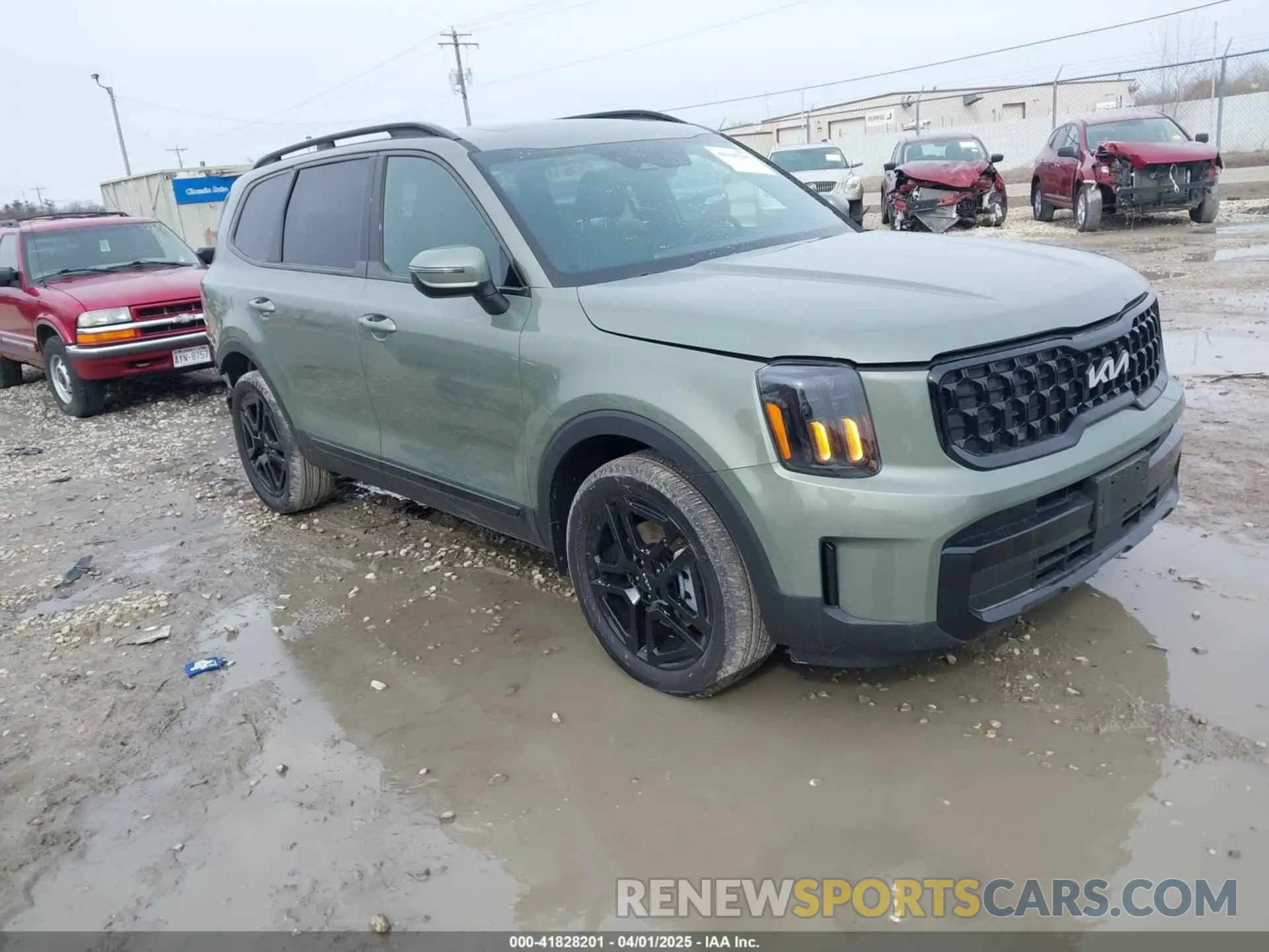 1 fotografías del automóvil dañado 5XYP3DGC5RG559709 KIA TELLURIDE 2024