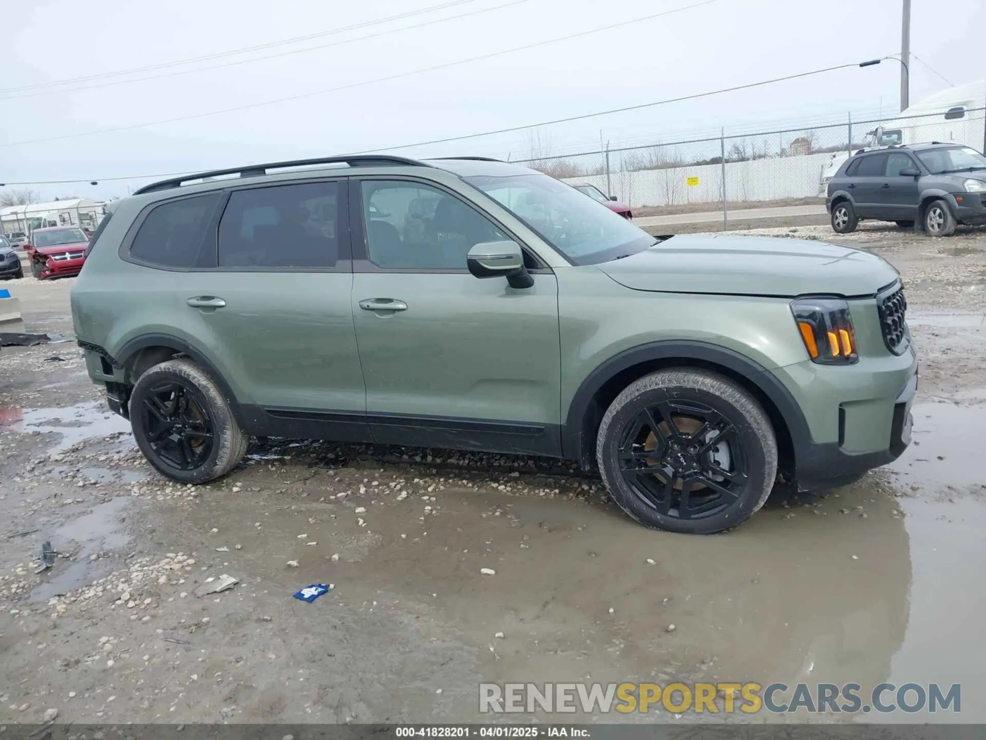 14 fotografías del automóvil dañado 5XYP3DGC5RG559709 KIA TELLURIDE 2024